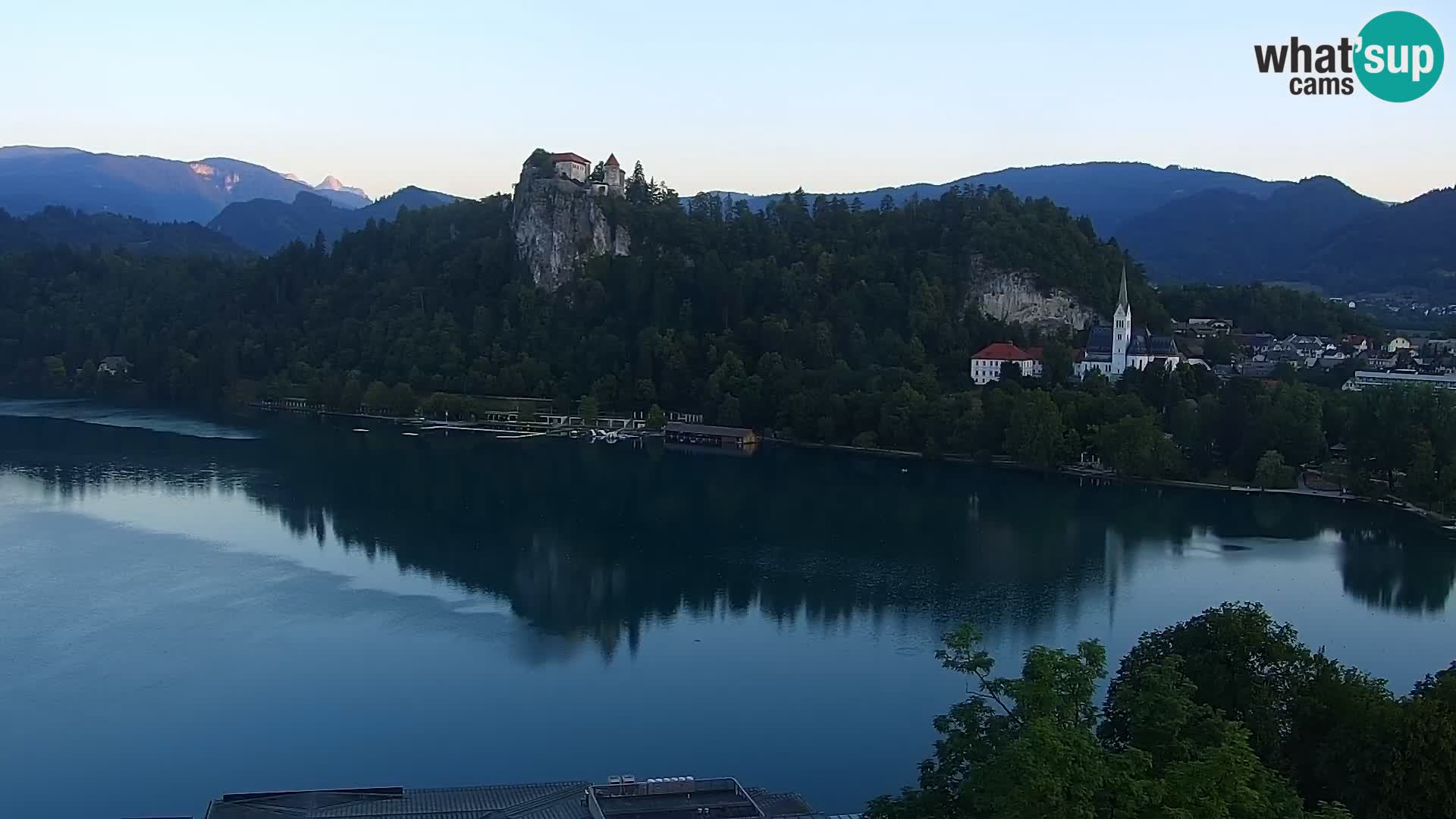 Panorama of Lake Bled