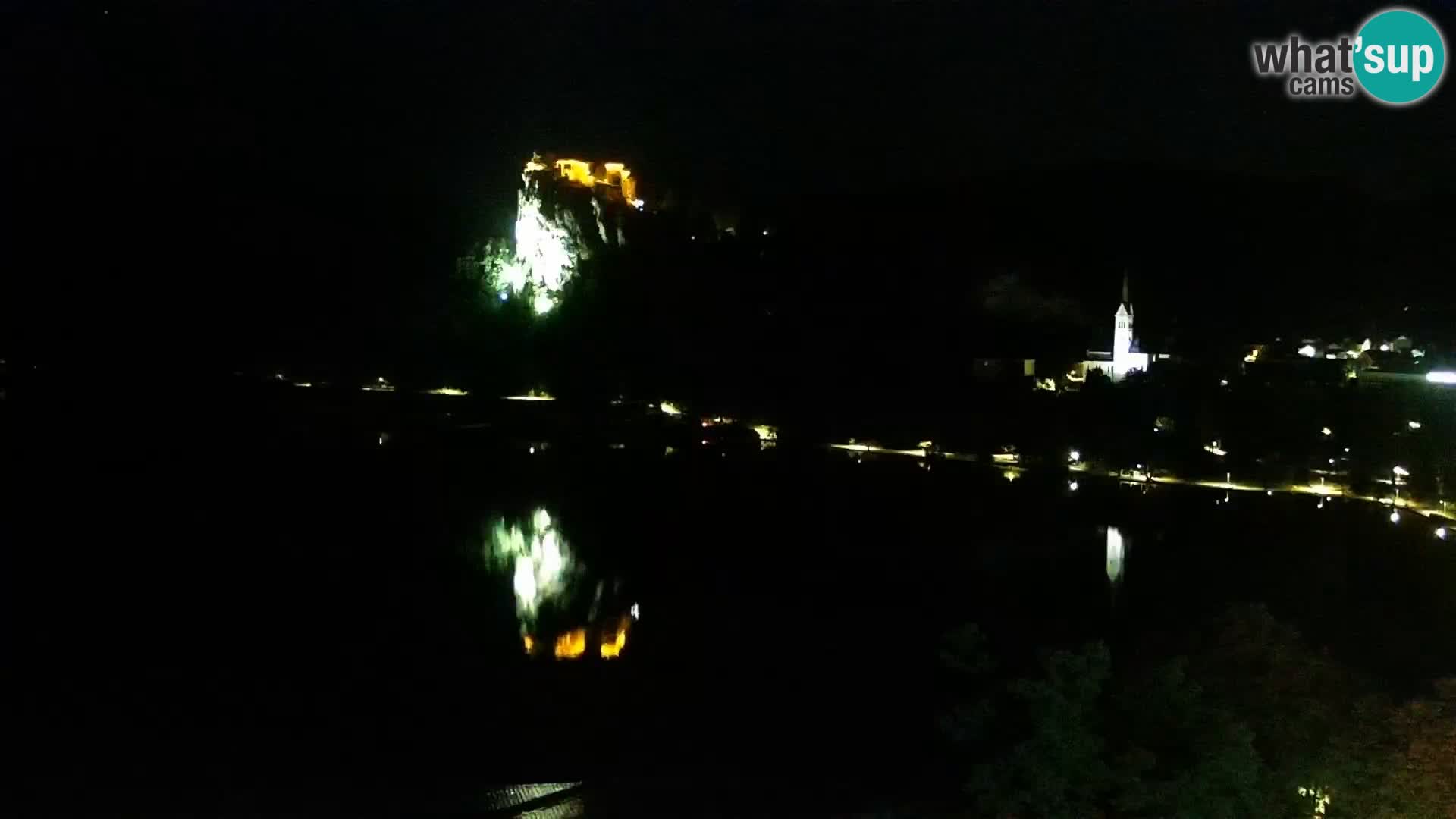 Panorama del lago Bled