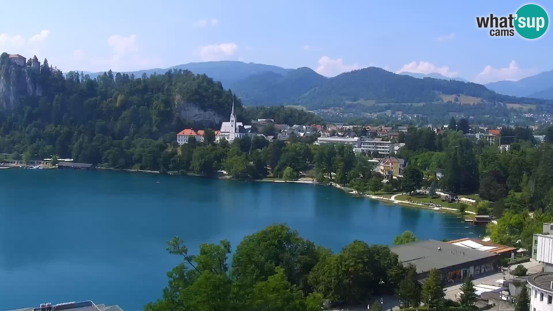 Panorama des Sees Bled