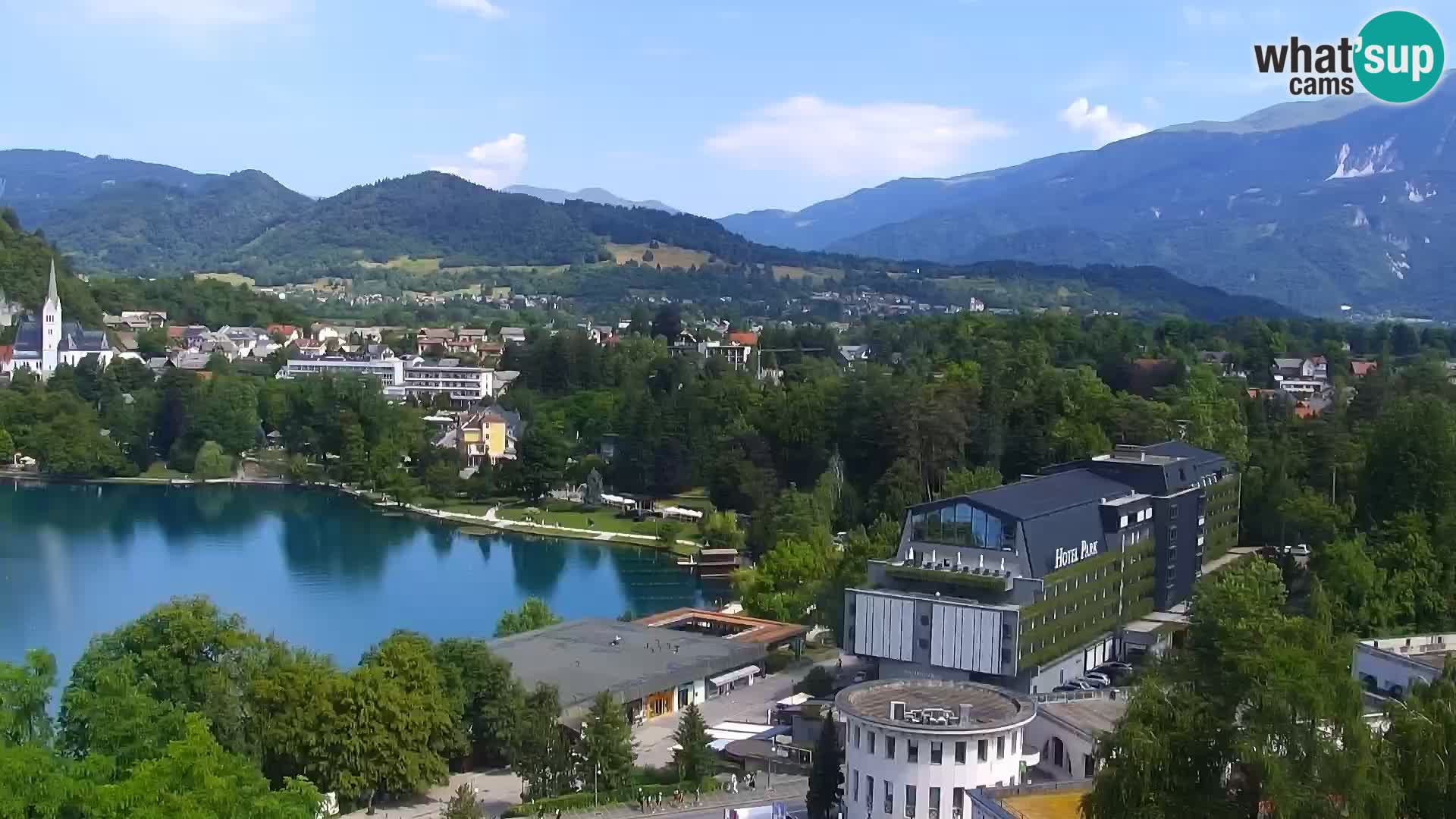 Panorama of Lake Bled
