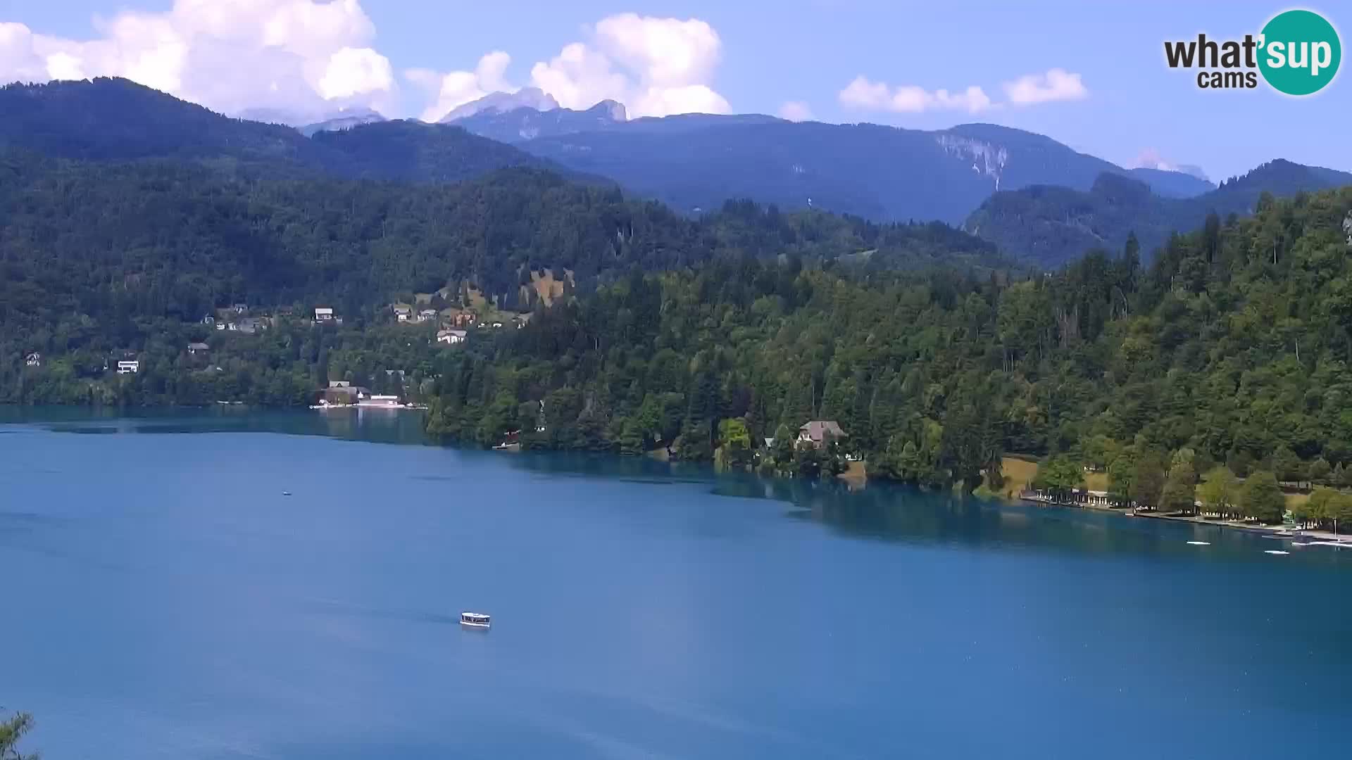 Panorama du lac de Bled