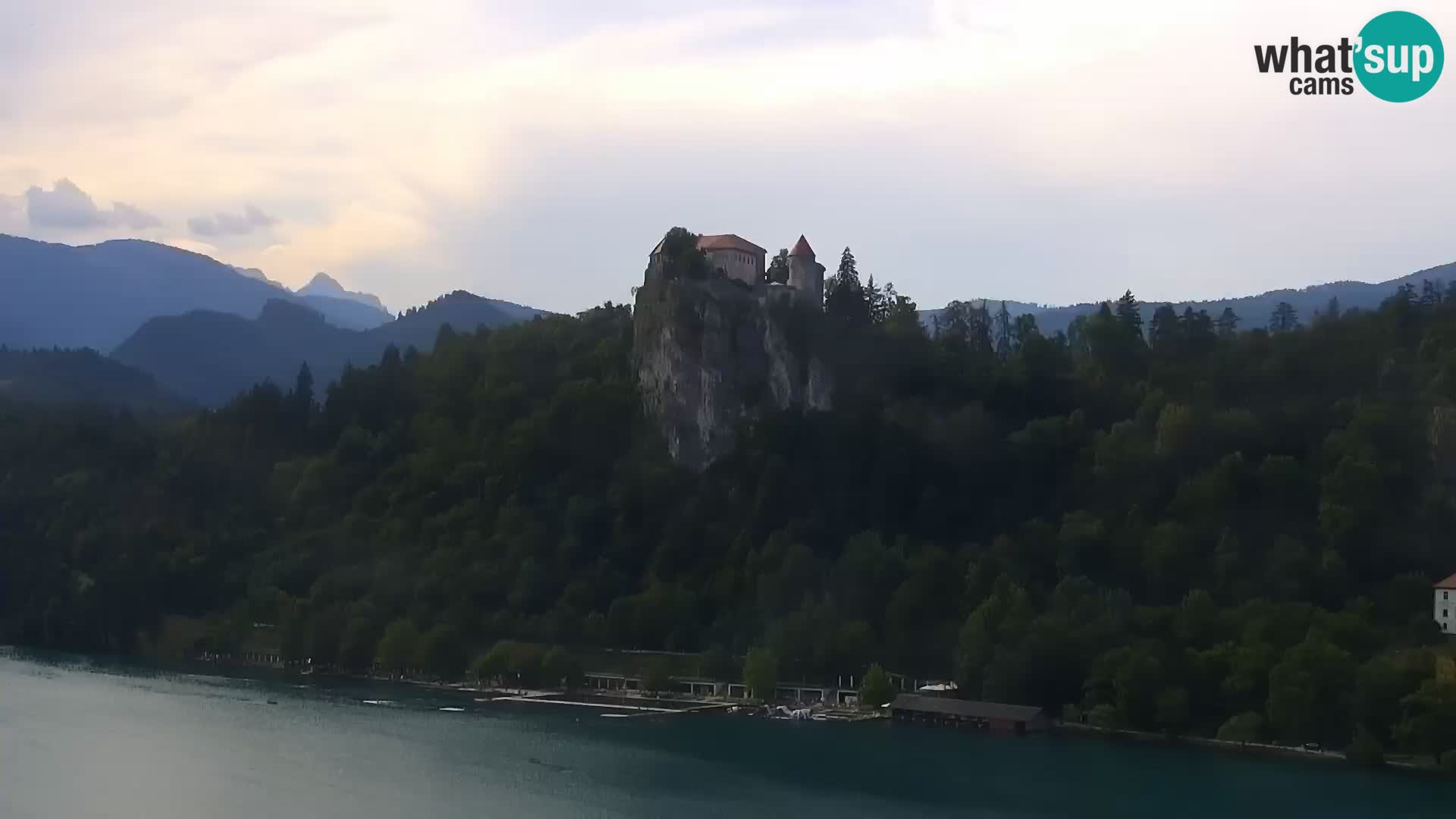 Panorama del lago Bled