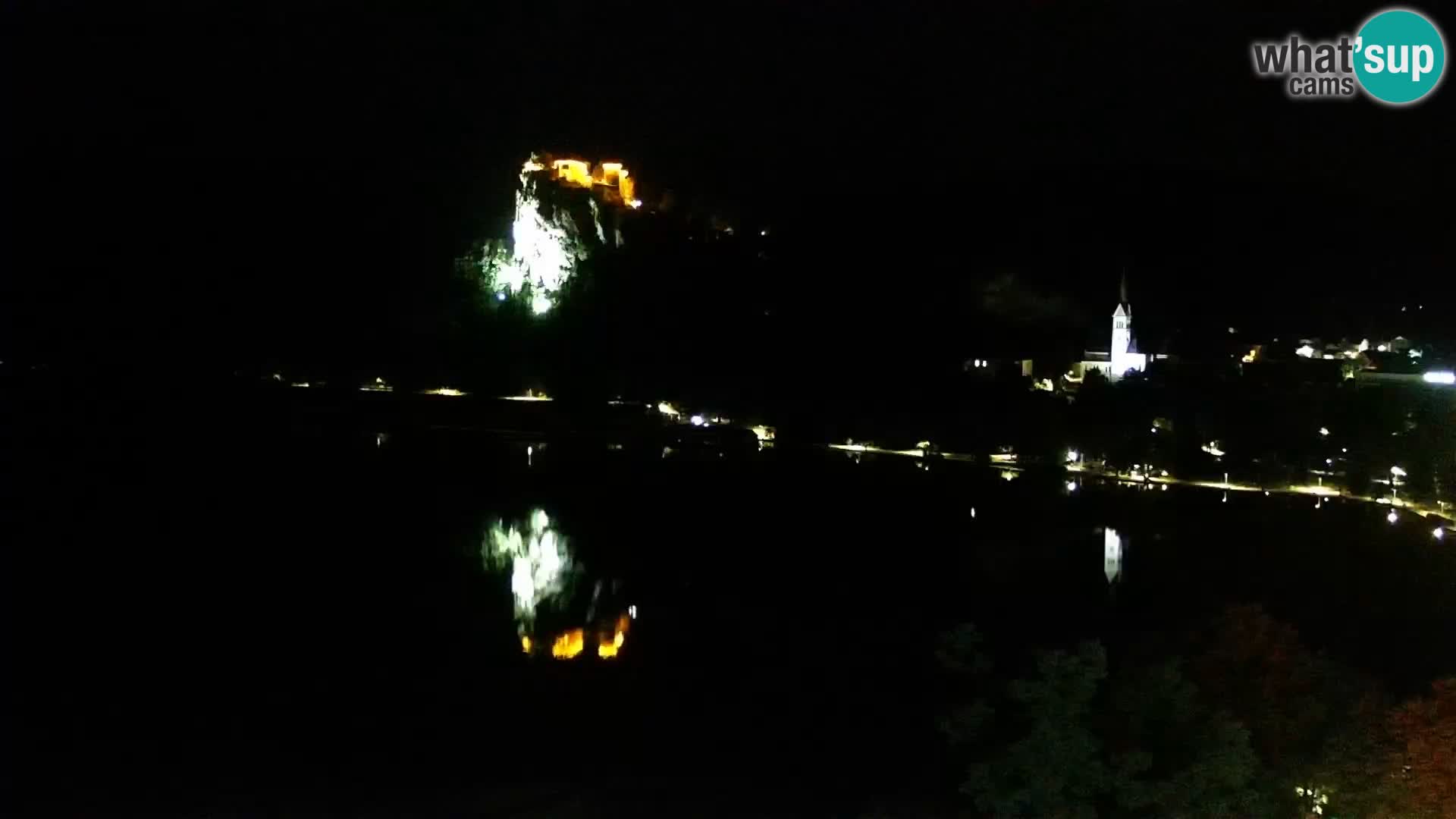 Panorama del lago Bled