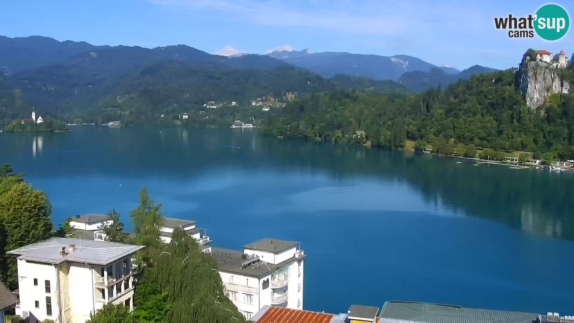 Panorama del lago Bled