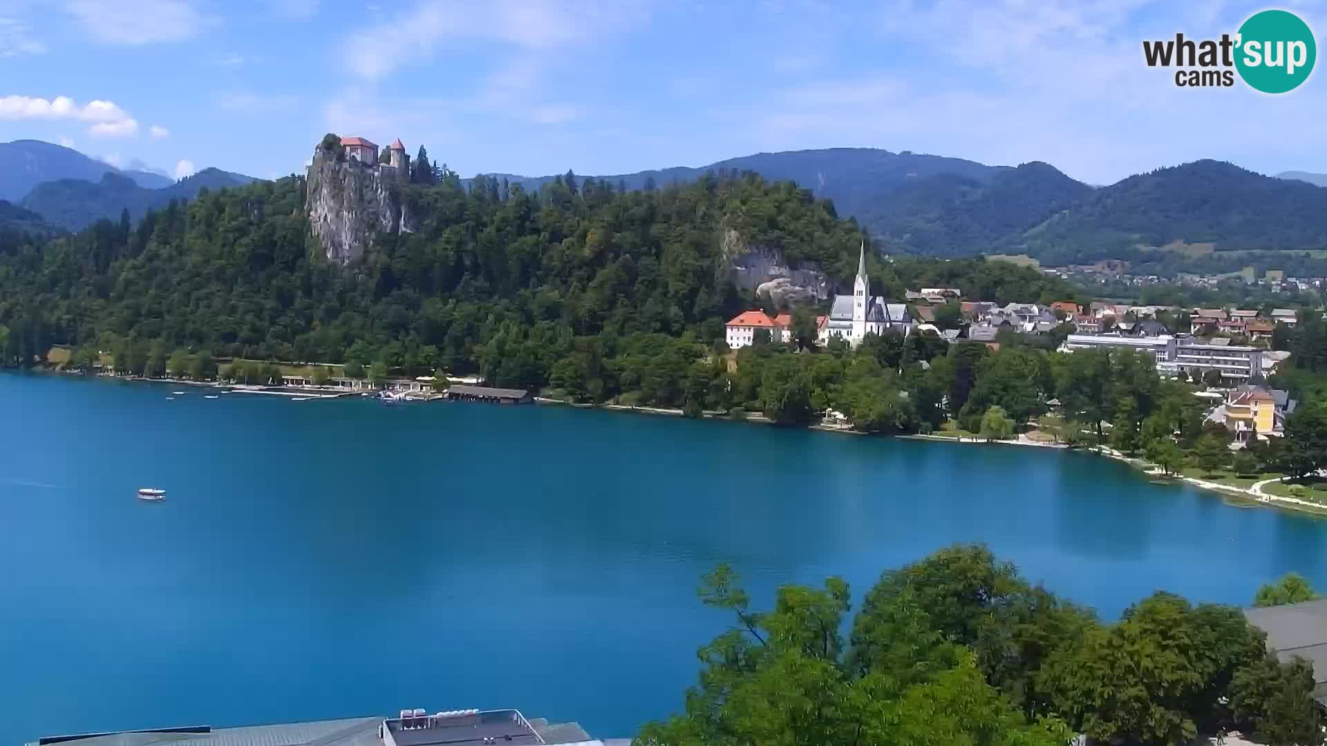 Panorama des Sees Bled