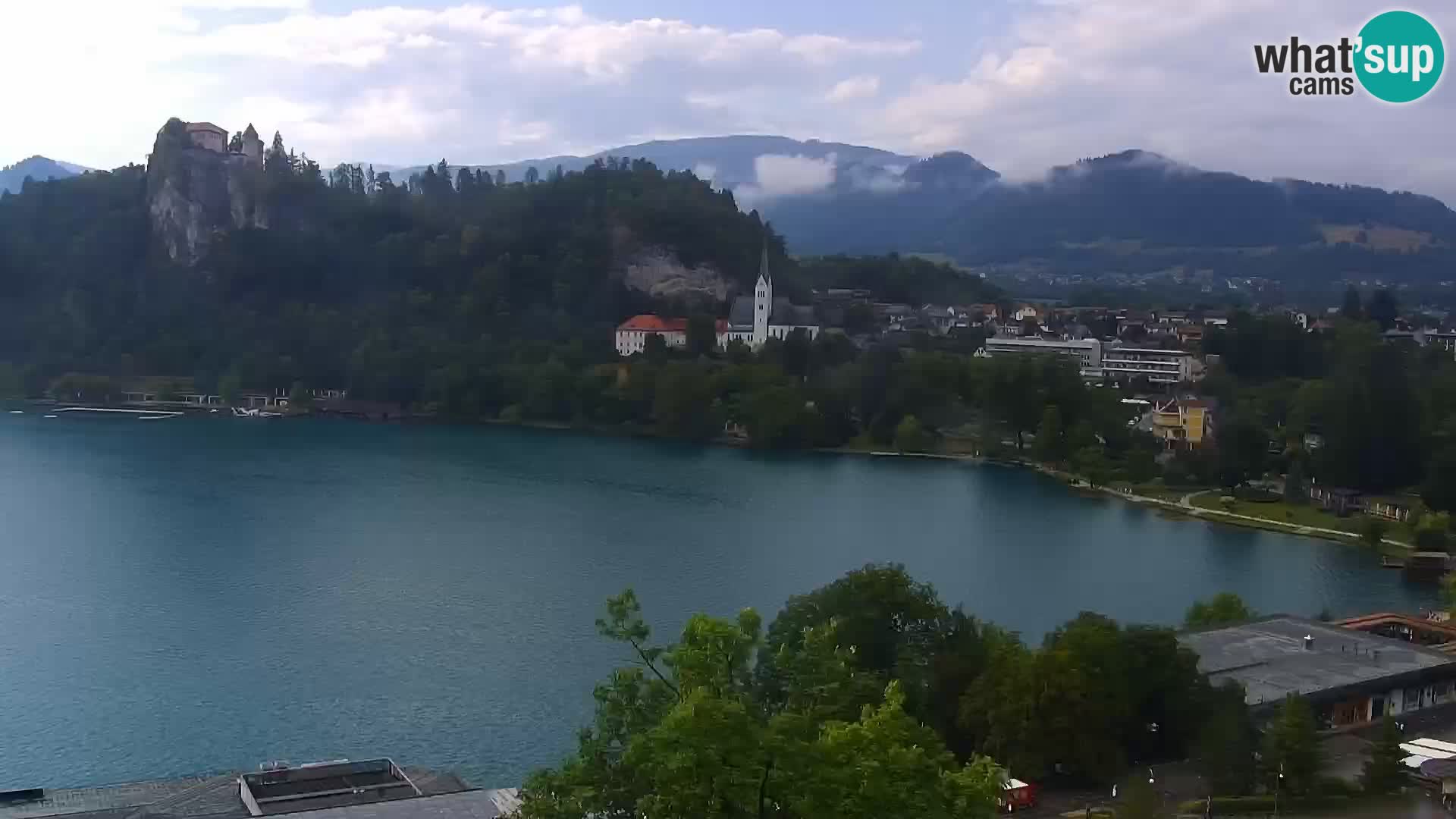 Panorama of Lake Bled