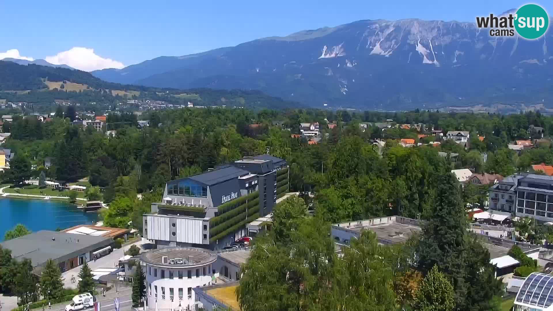 Panorama du lac de Bled