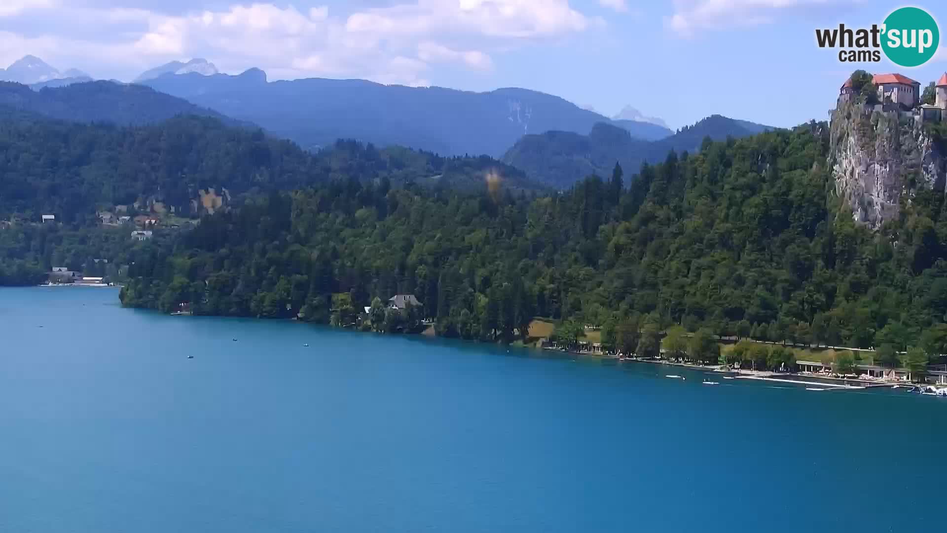 Panorama del lago Bled