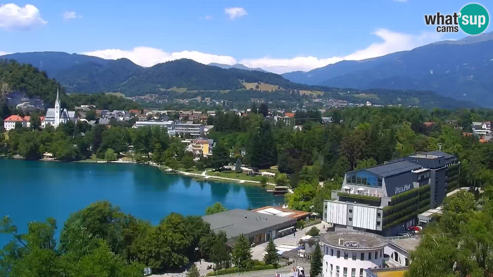 Panorama Blejskega jezera