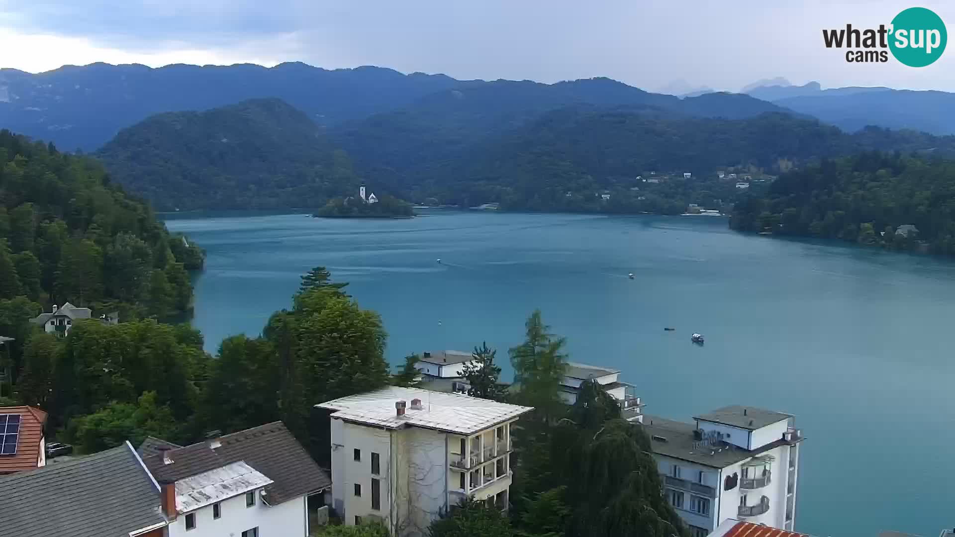 Panorama des Sees Bled