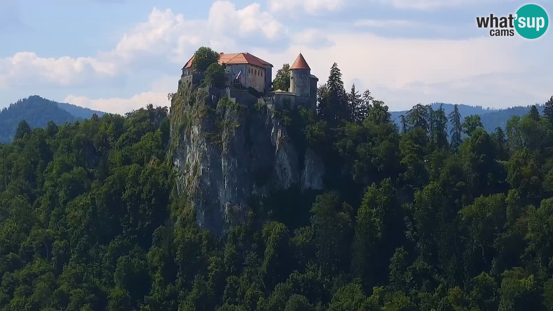 Panorama del lago Bled