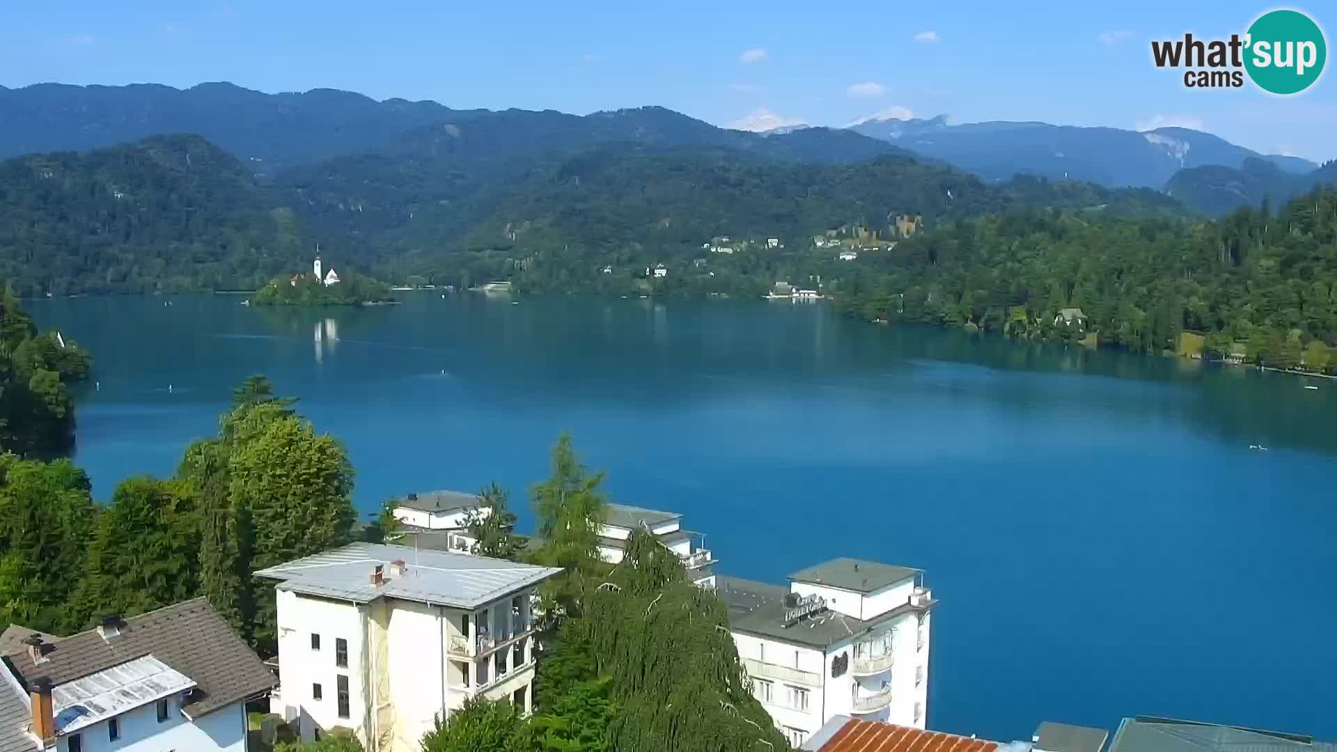 Panorama Blejskega jezera