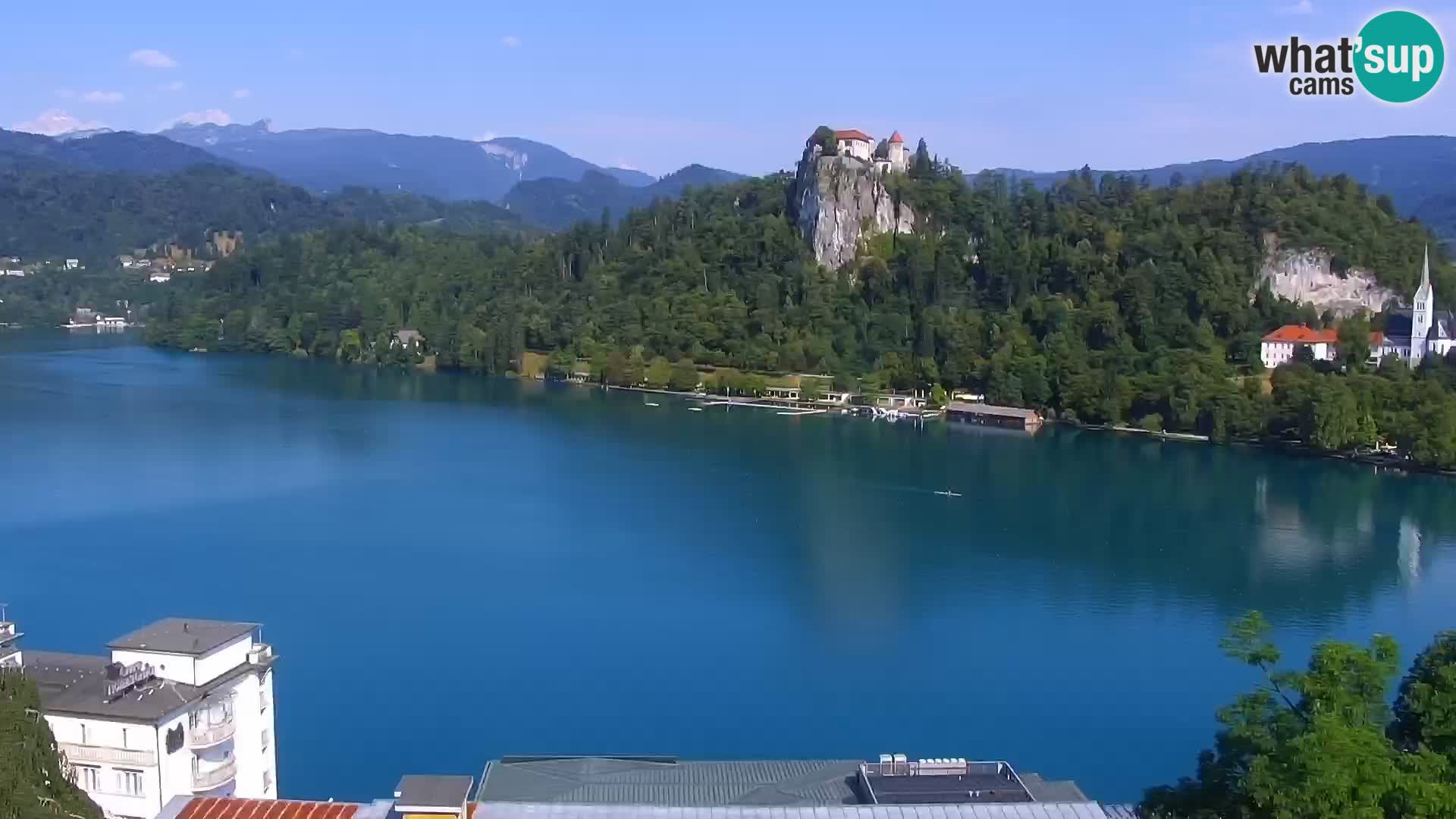Panorama Blejskega jezera