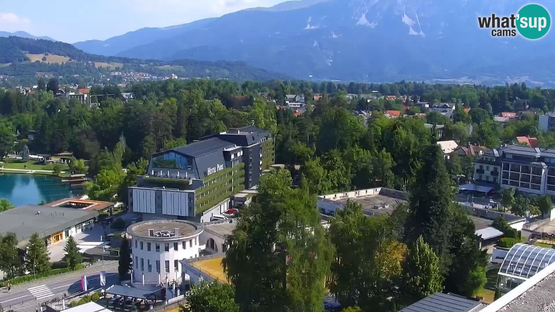 Panorama del lago Bled