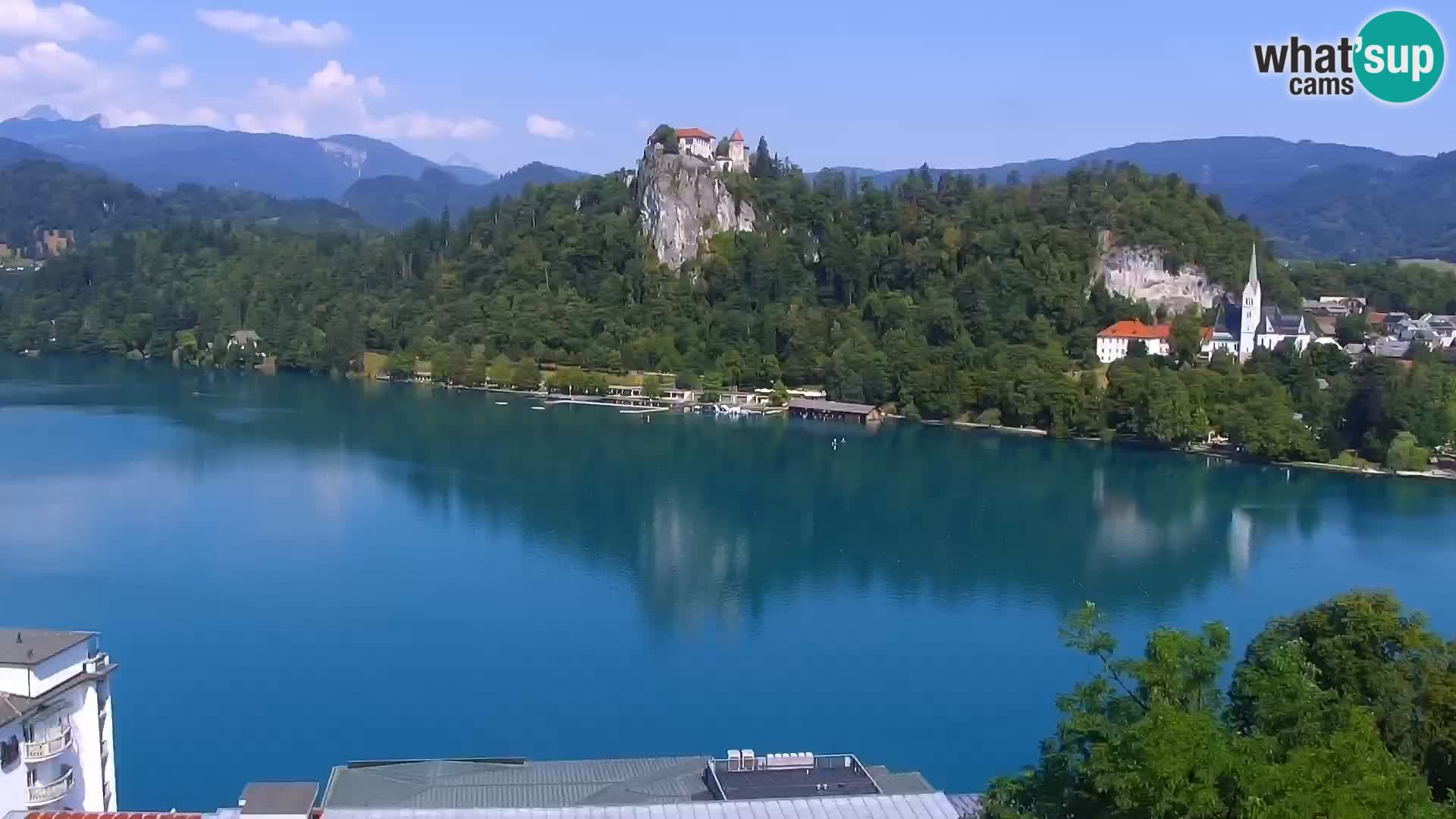 Panorama Blejskega jezera