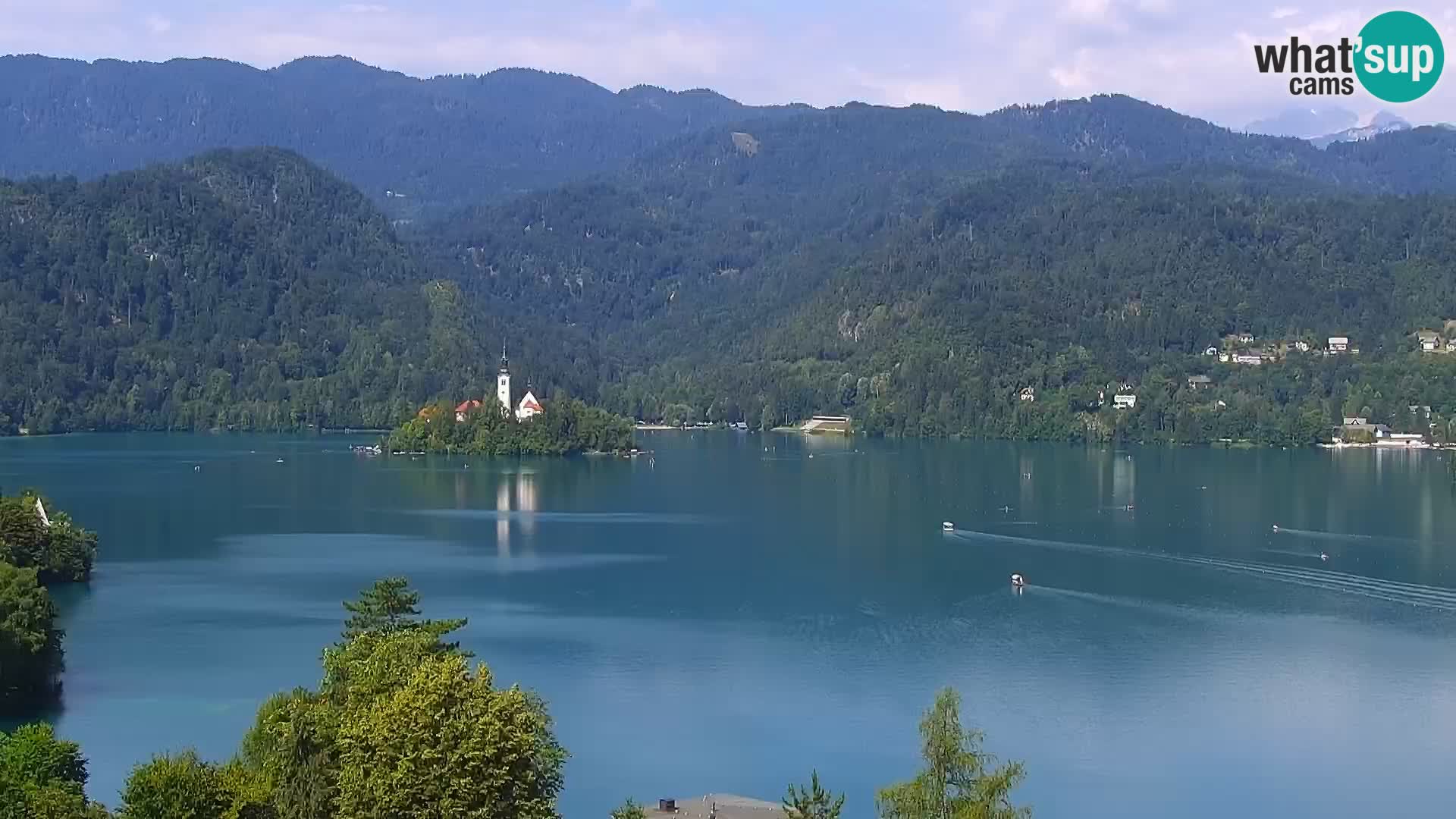 Panorama Blejskega jezera
