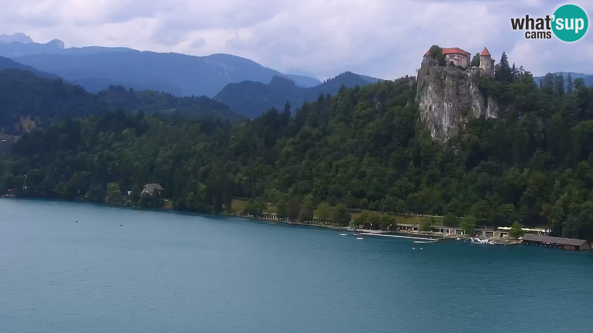 Panorama des Sees Bled