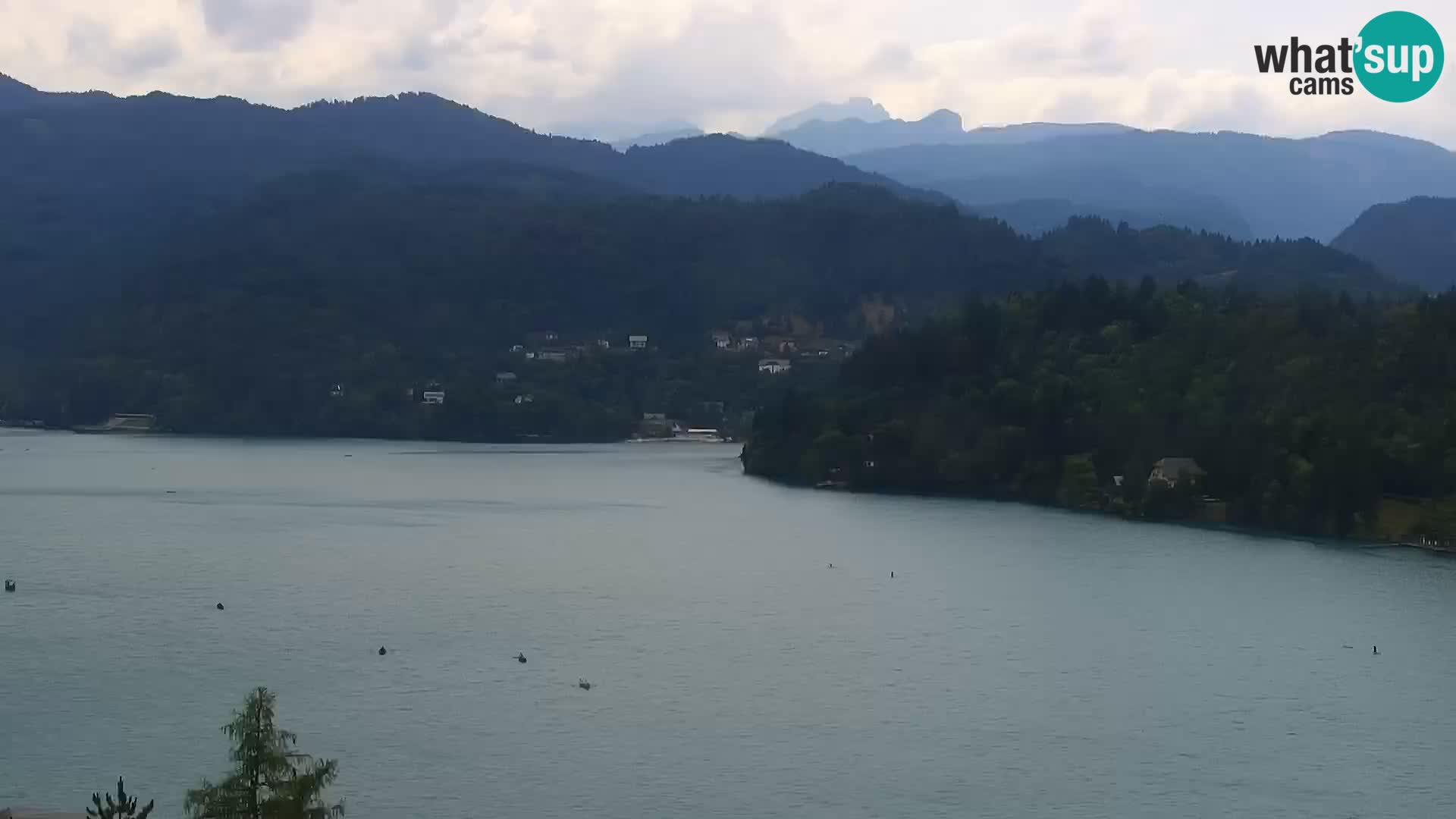 Panorama du lac de Bled