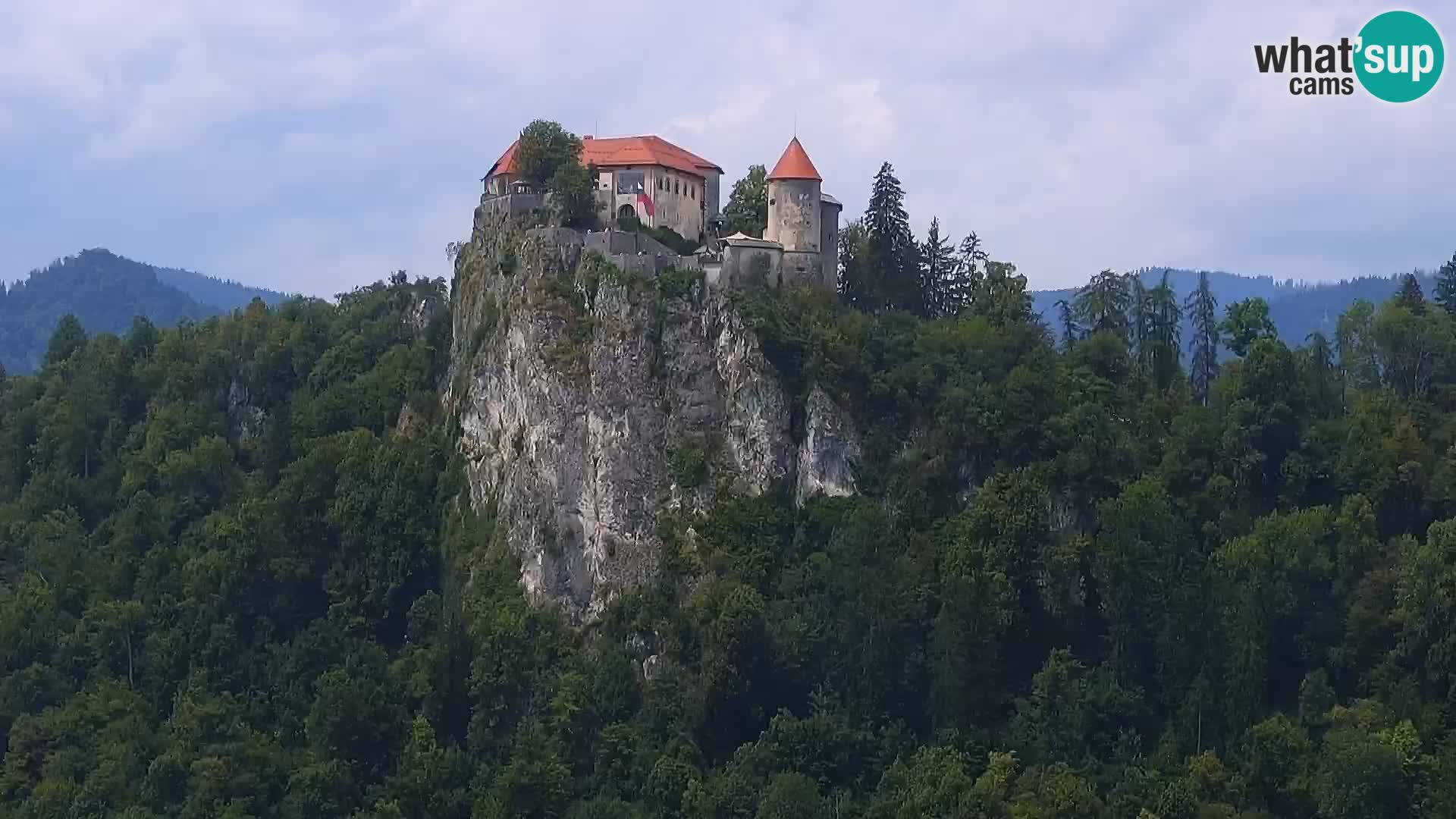 Panorama del lago Bled