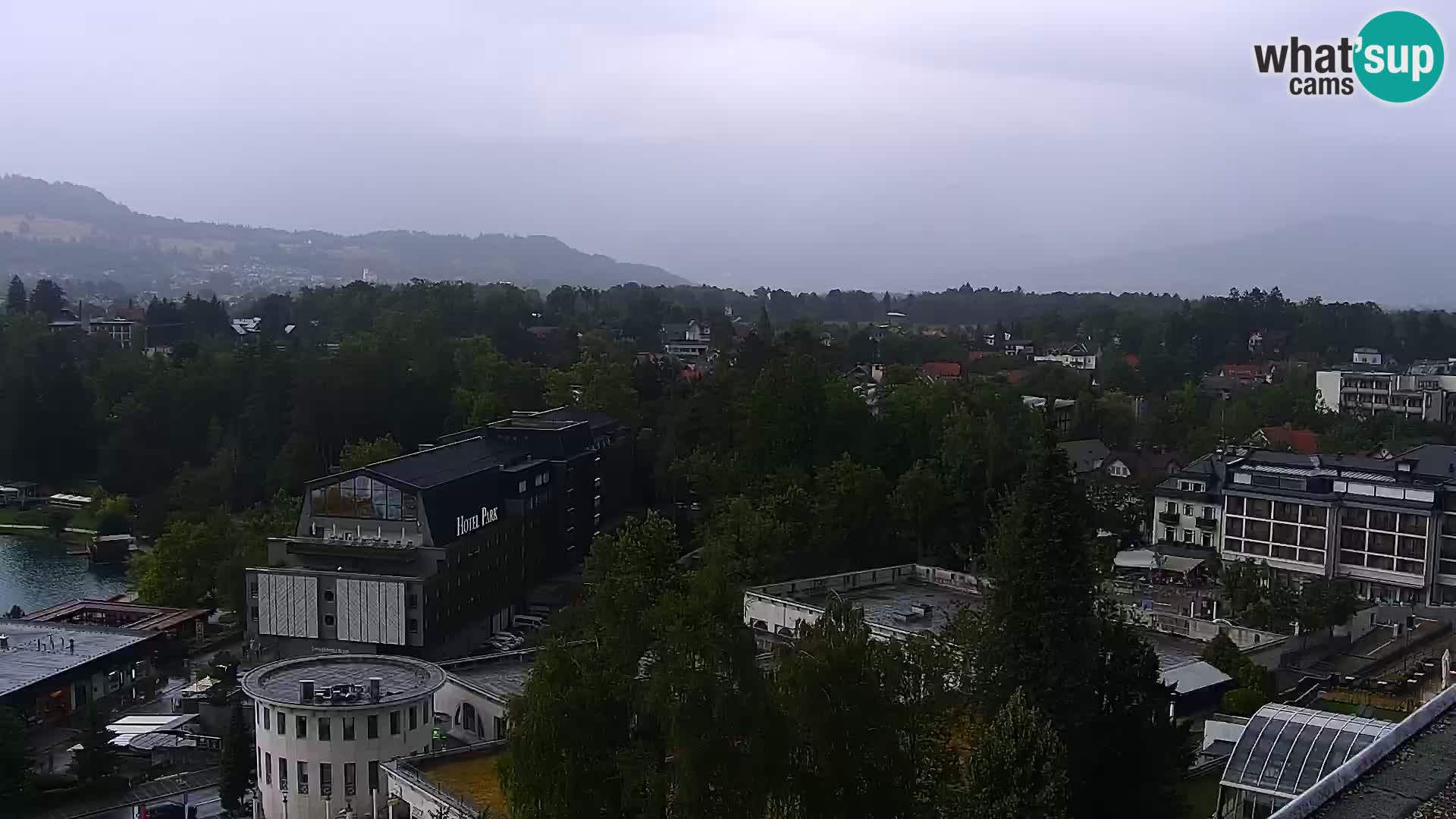 Panorama du lac de Bled