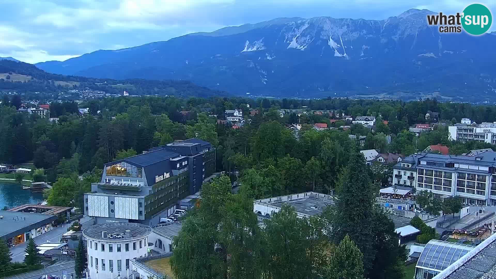 Panorama Blejskega jezera