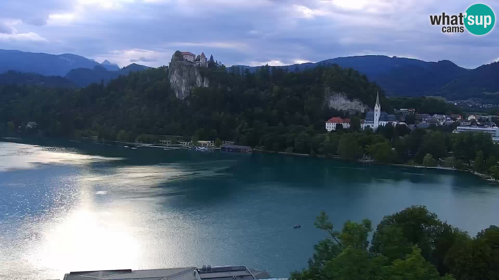 Panorama Blejskega jezera