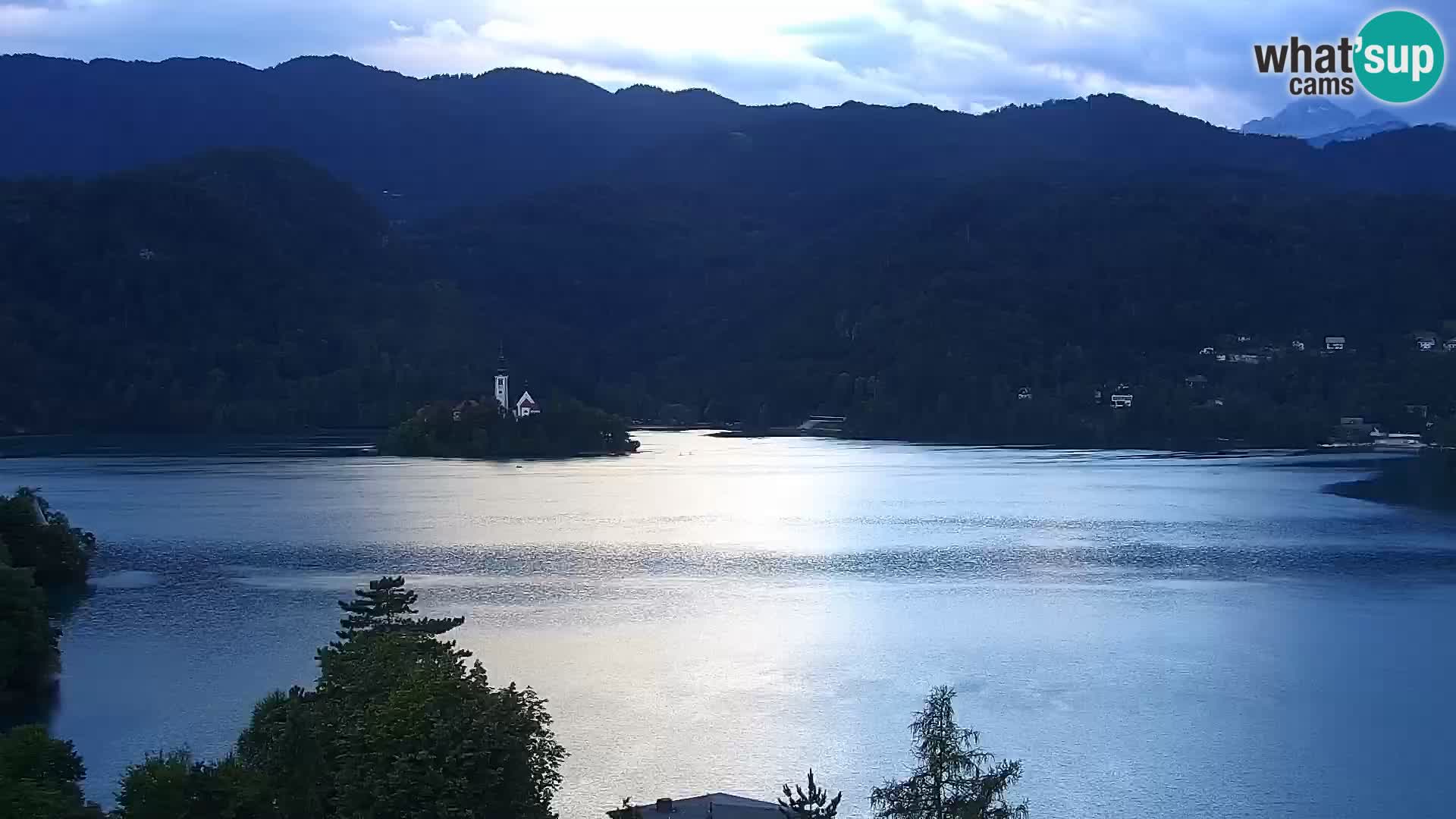 Panorama del lago Bled