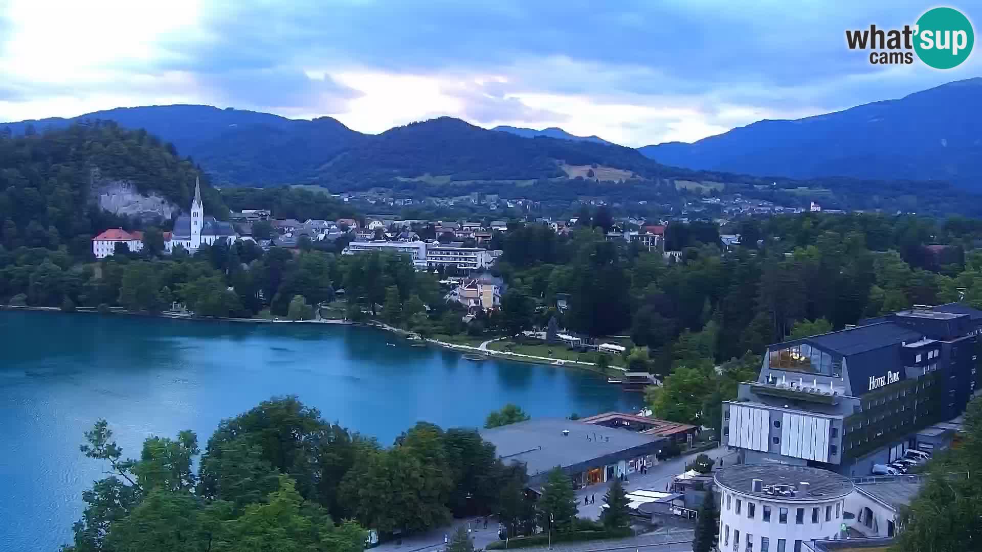 Panorama Blejskega jezera
