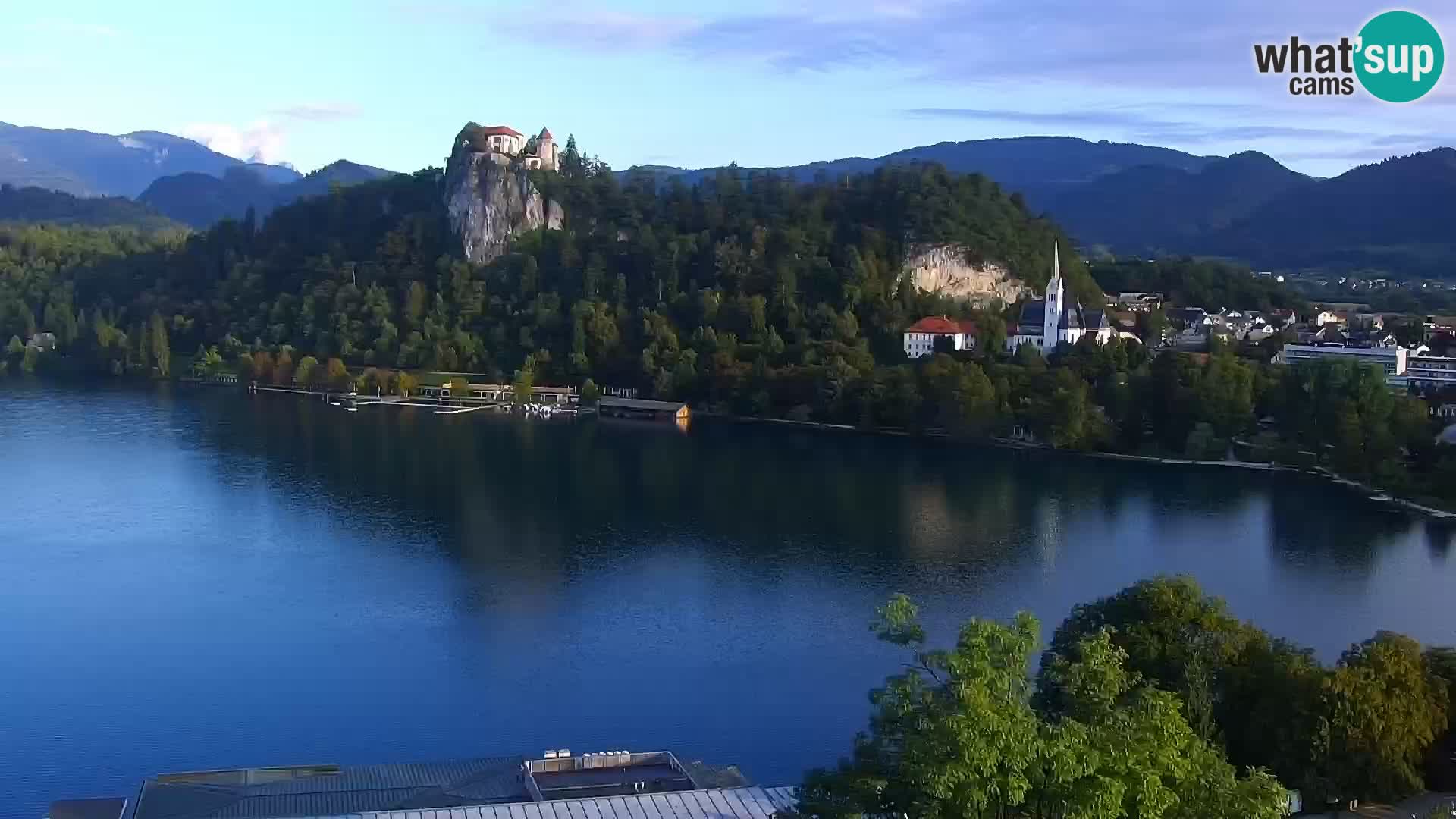 Panorama Blejskega jezera