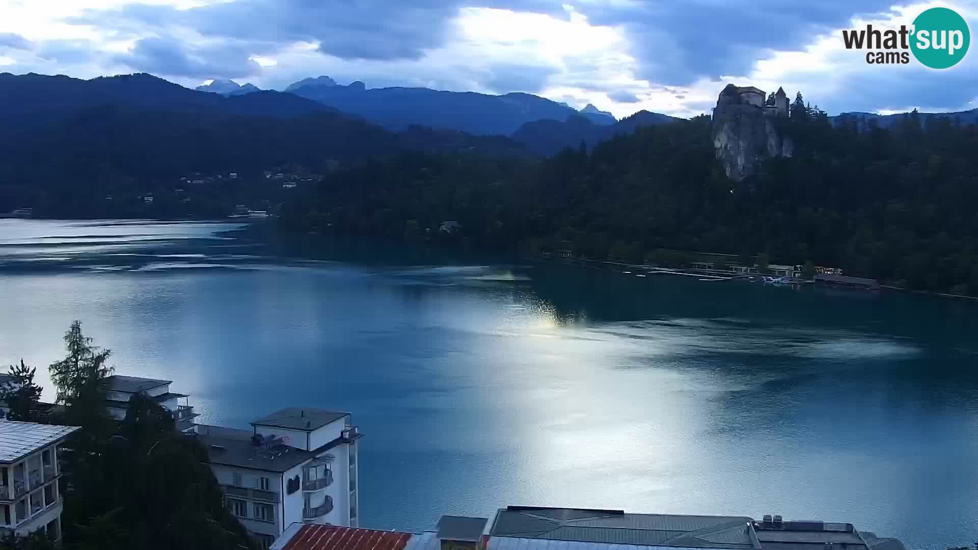 Panorama del lago Bled