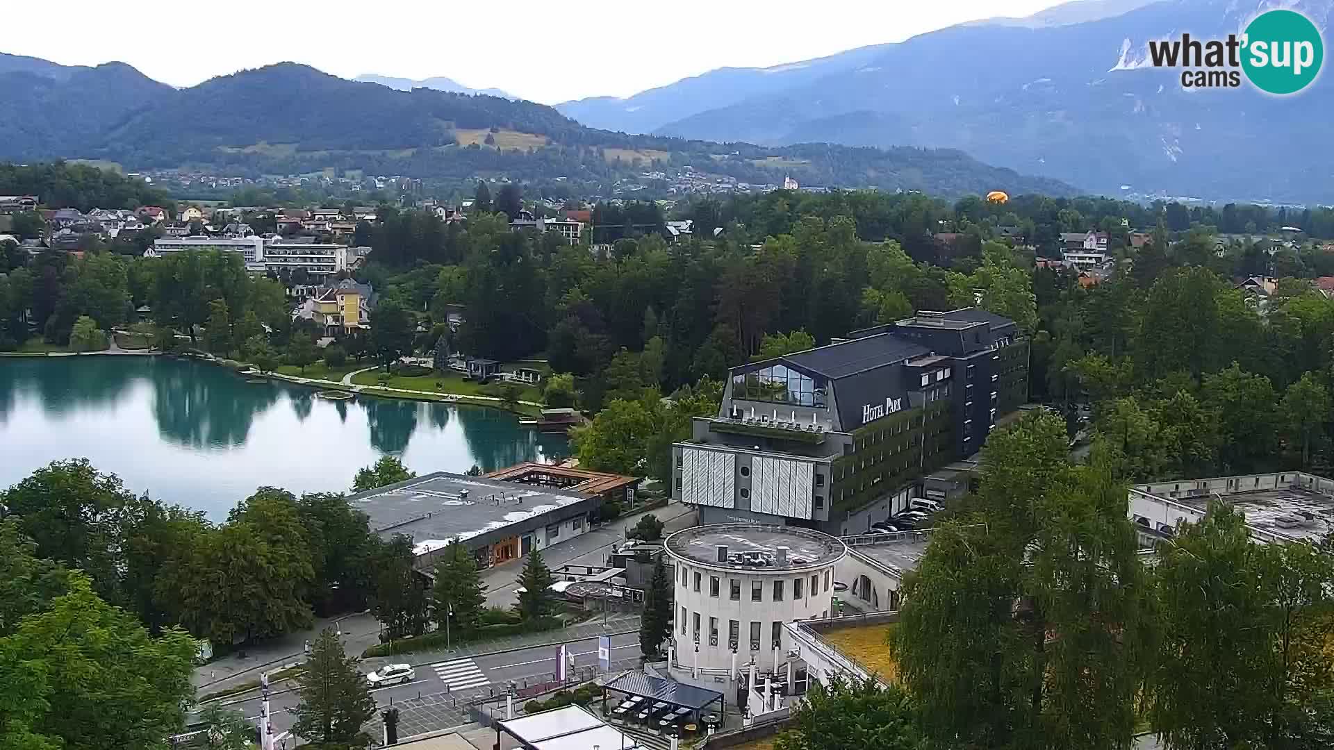 Panorama del lago Bled