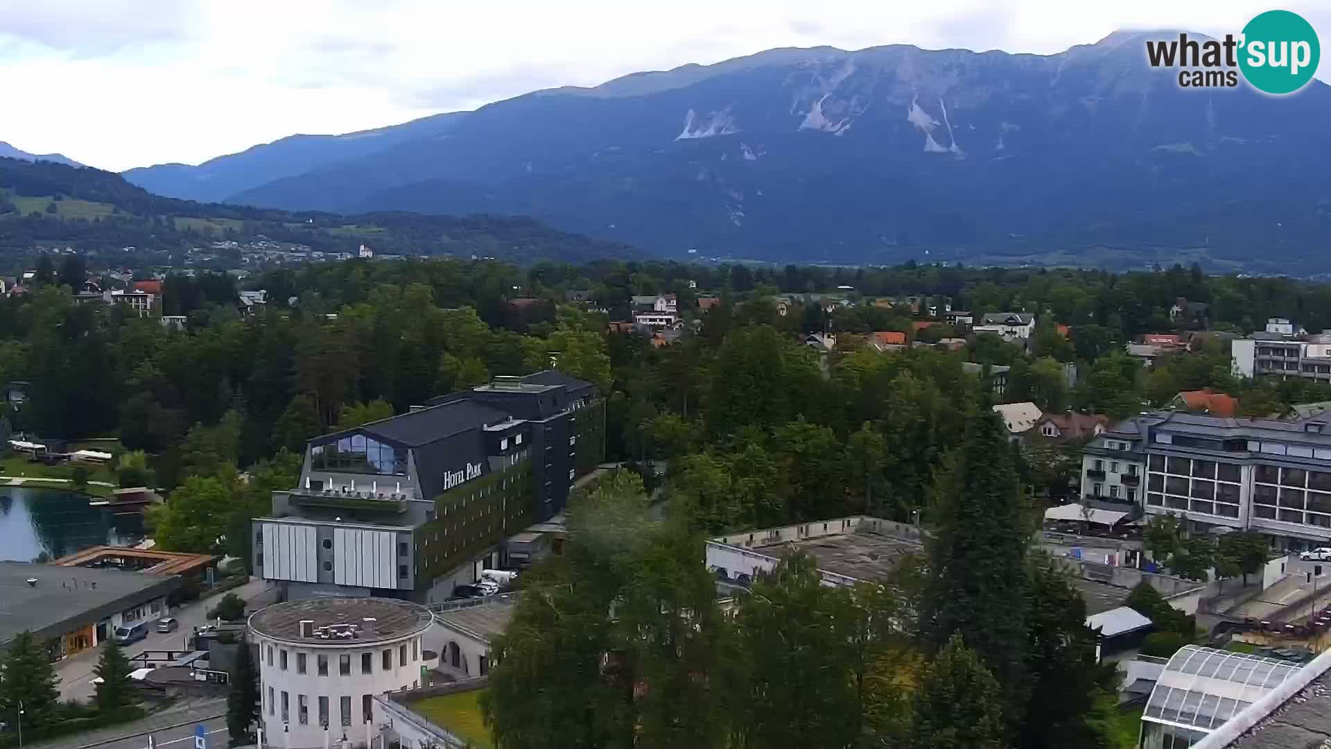 Panorama del lago Bled
