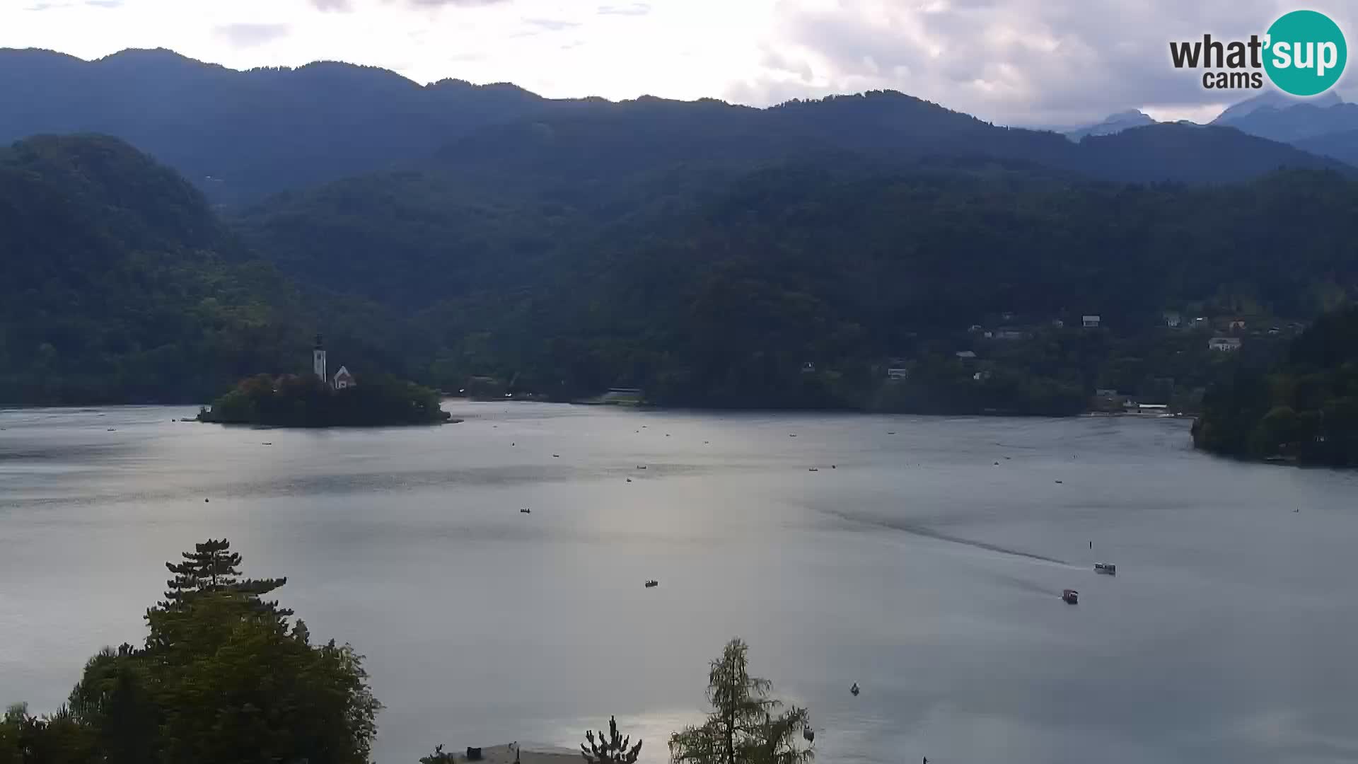Panorama Blejskega jezera