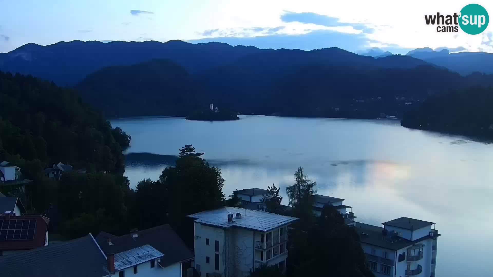 Panorama Blejskega jezera
