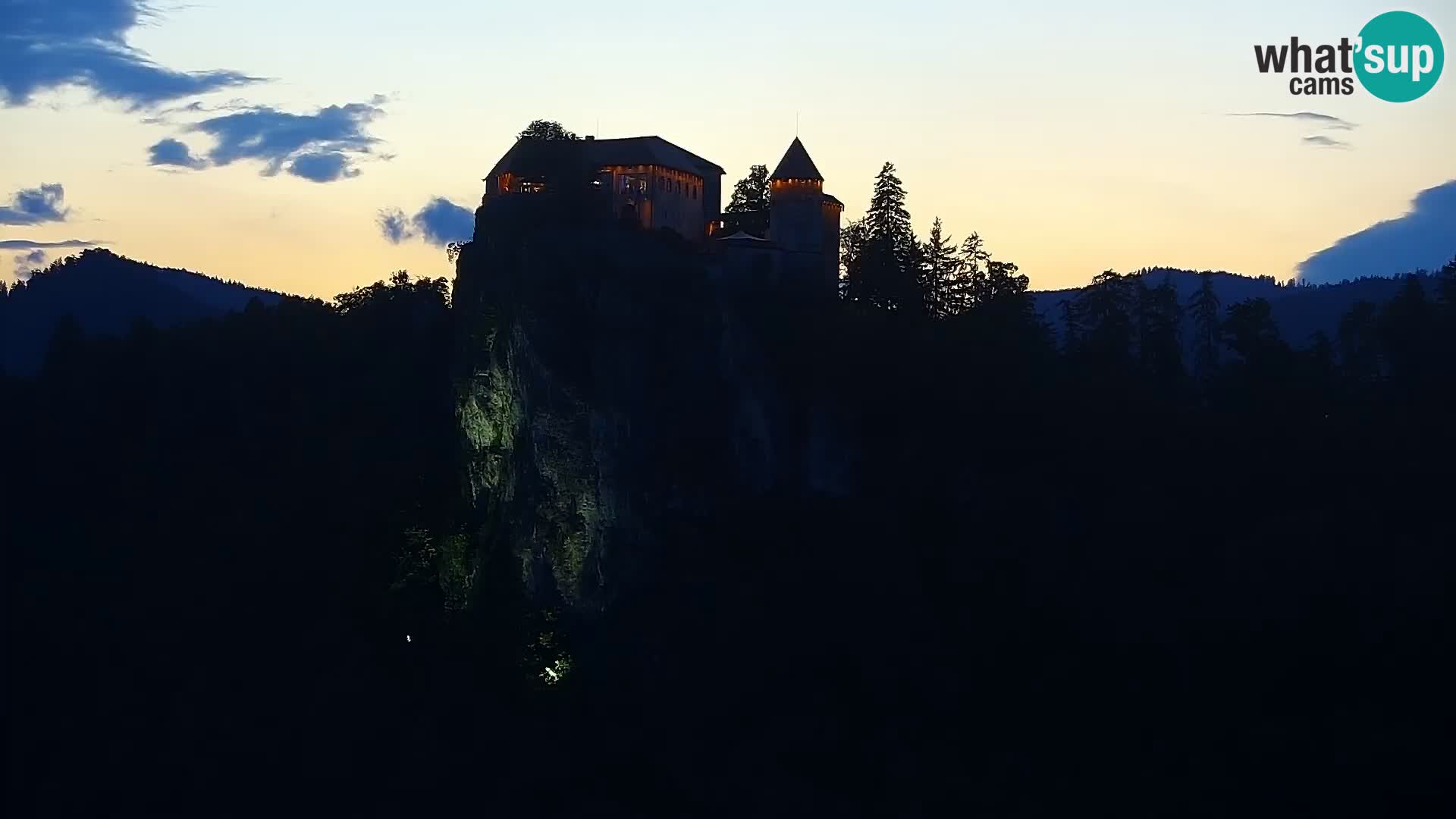 Panorama Blejskega jezera