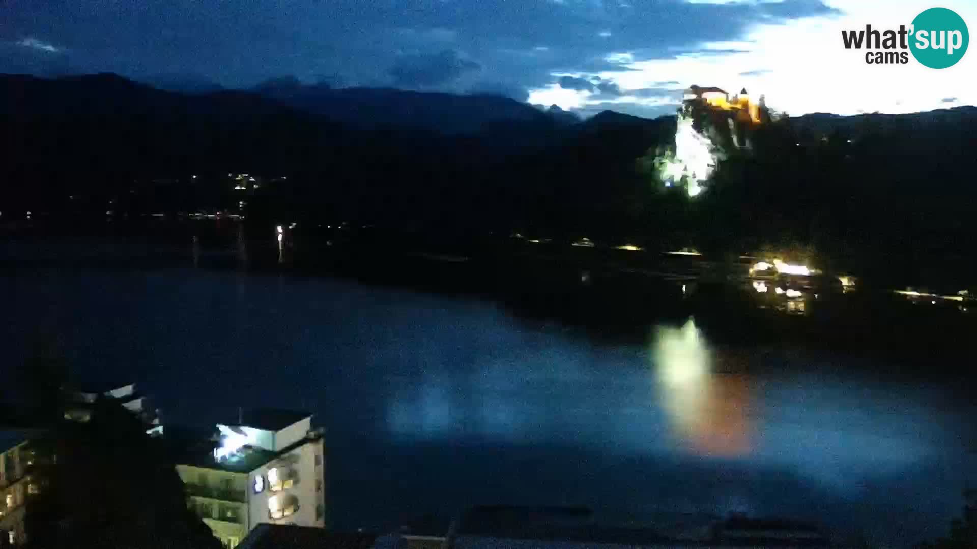 Panorama del lago Bled