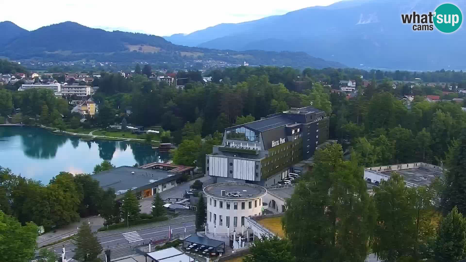 Panorama du lac de Bled