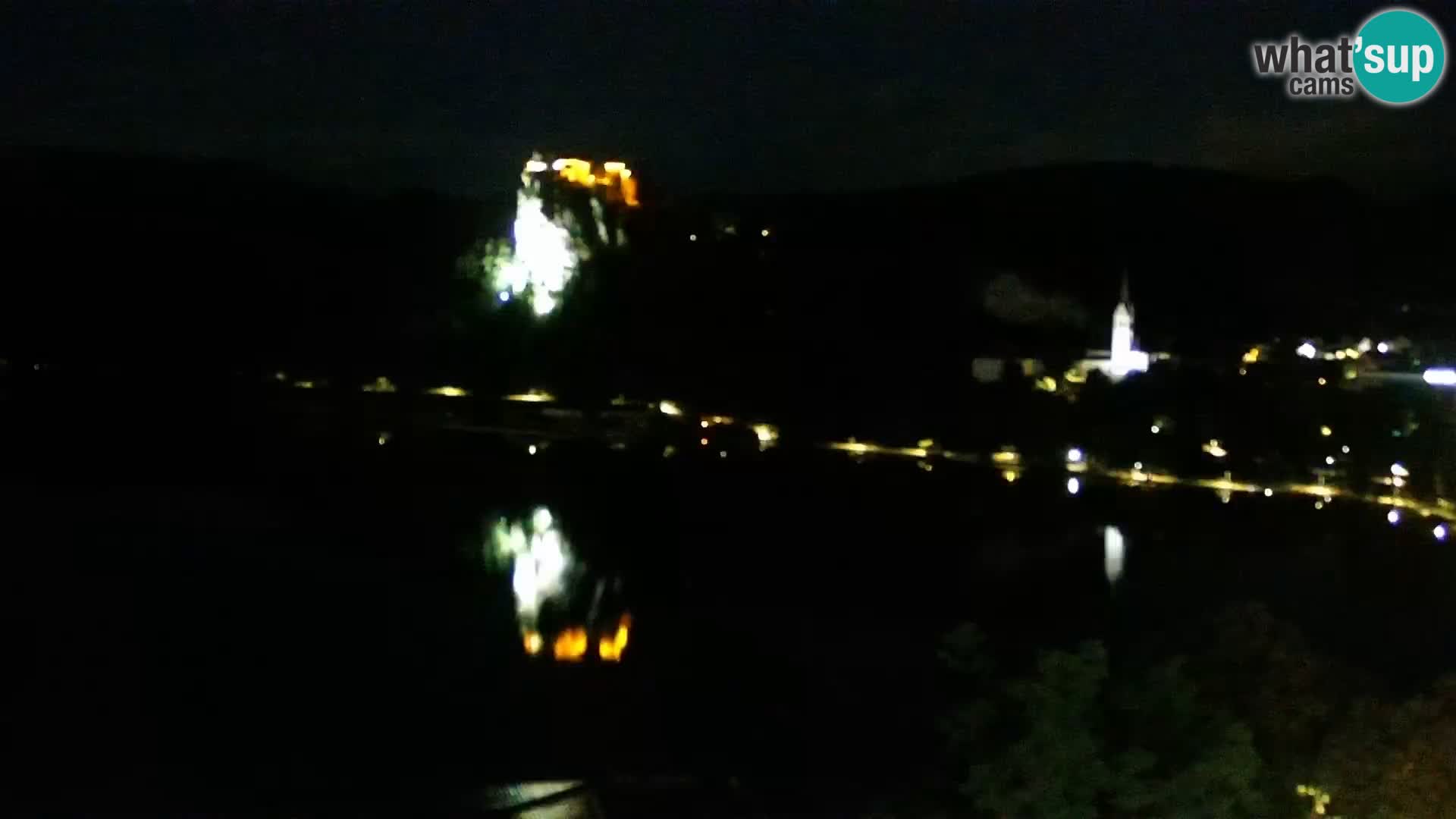 Panorama del lago Bled