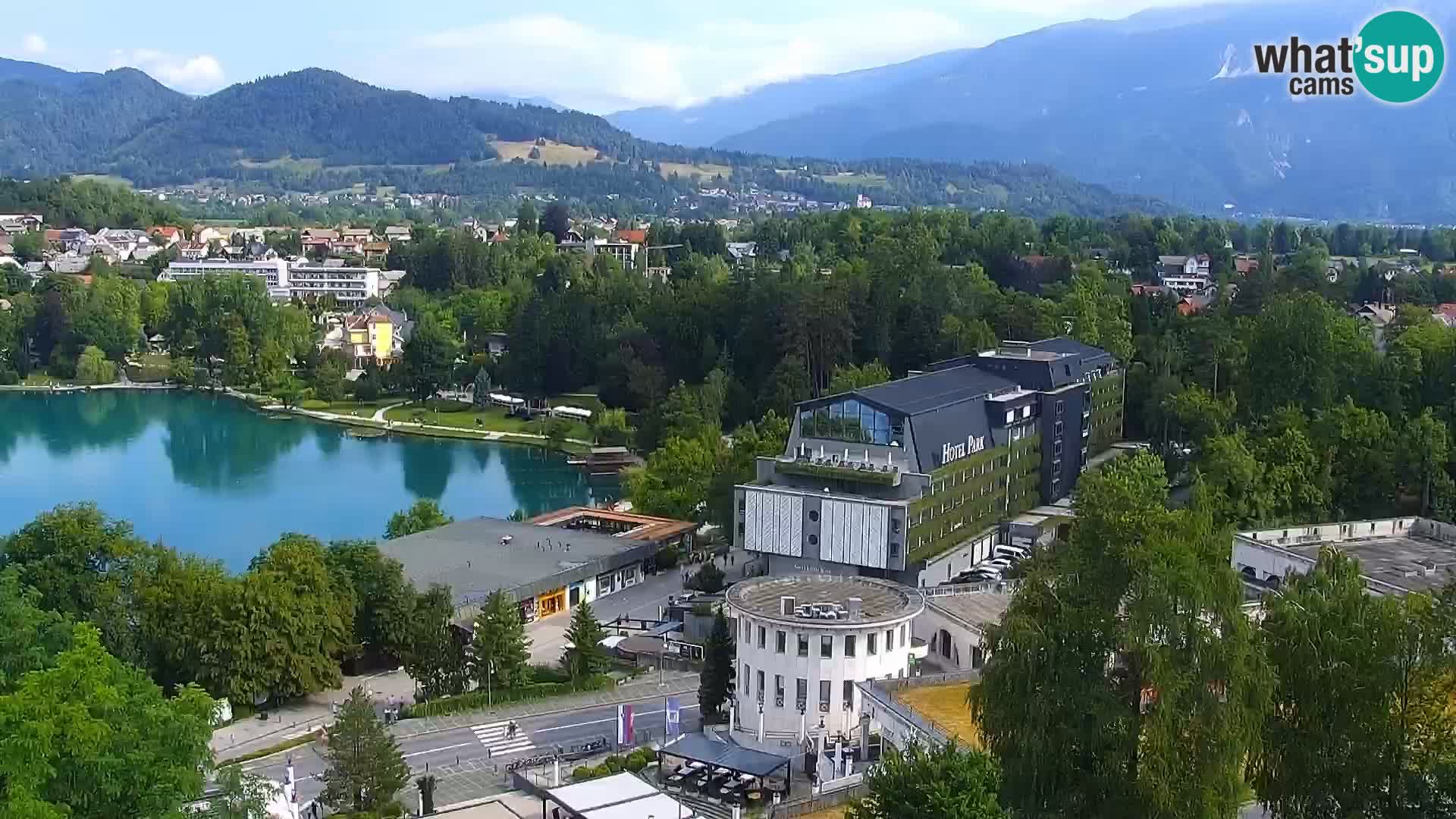 Panorama du lac de Bled
