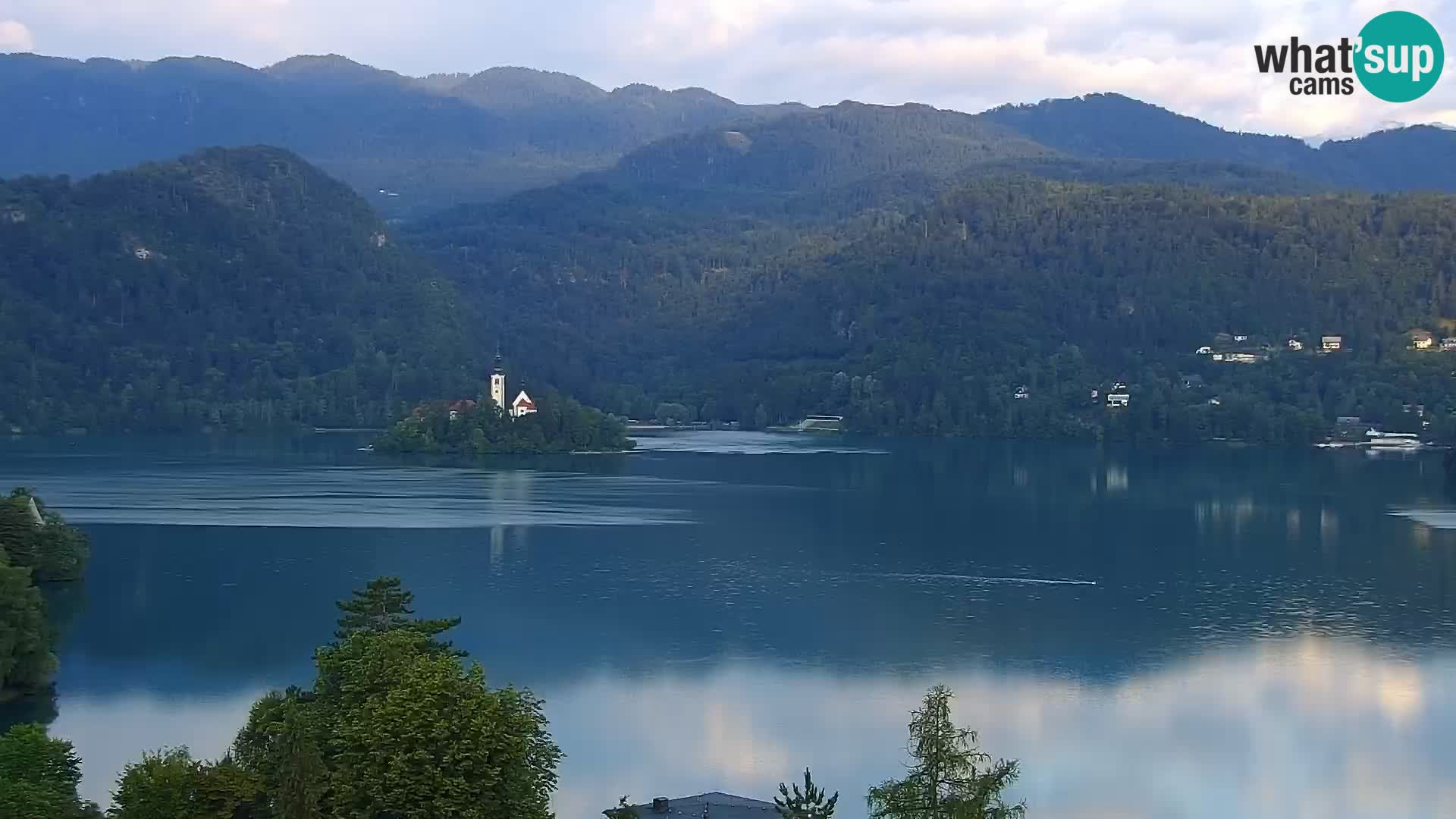 Panorama des Sees Bled