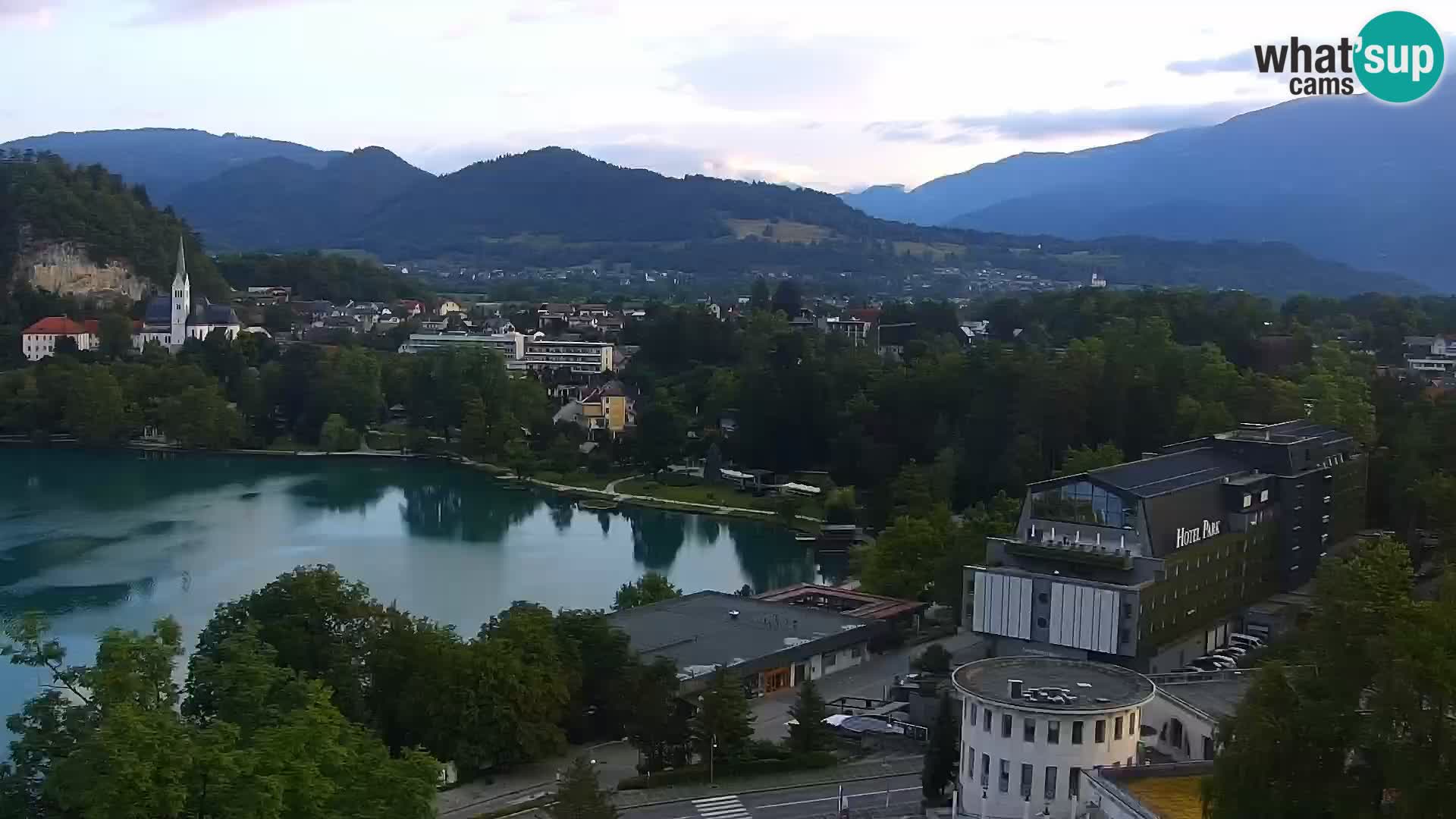 Panorama des Sees Bled