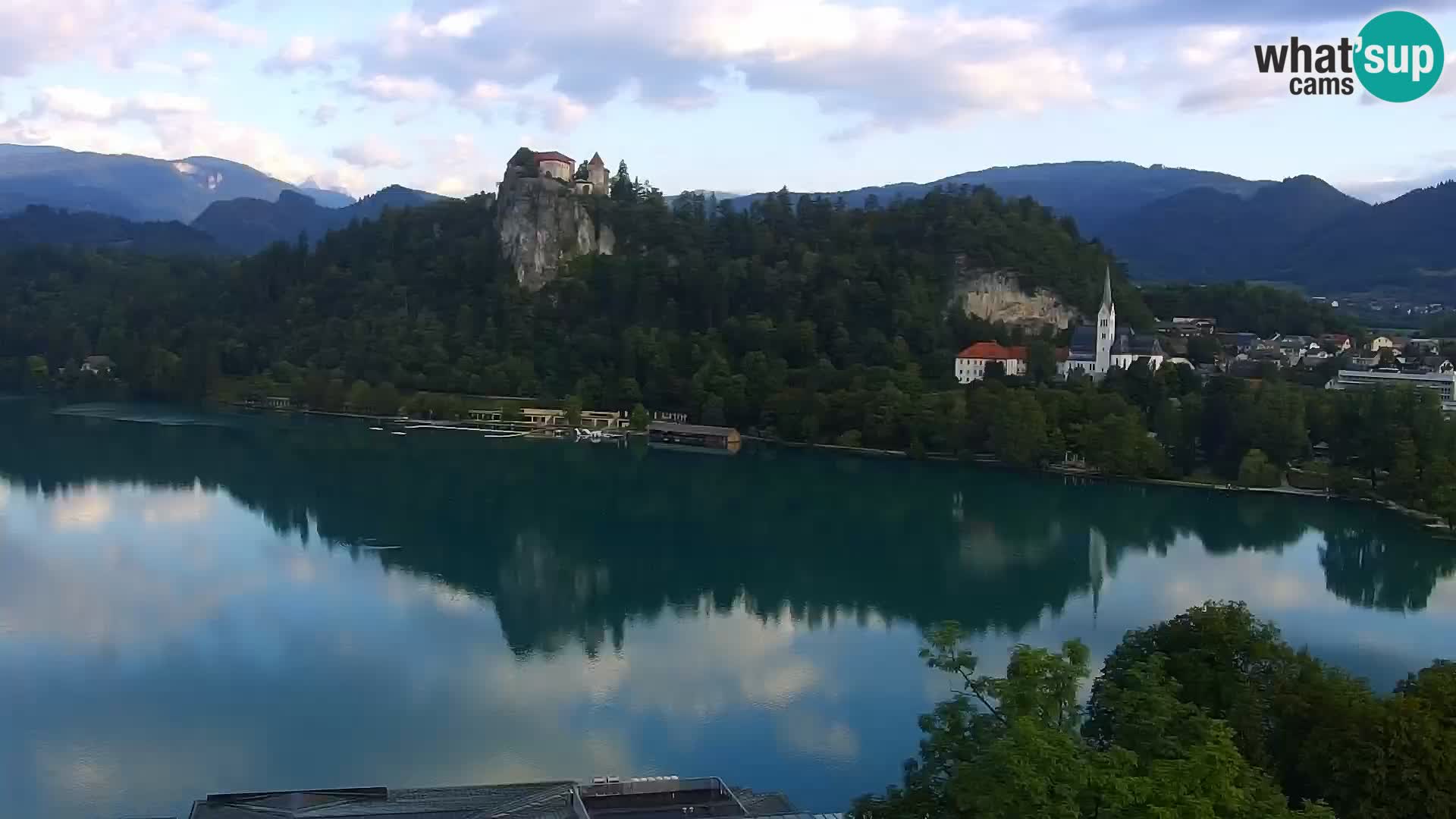 Panorama du lac de Bled