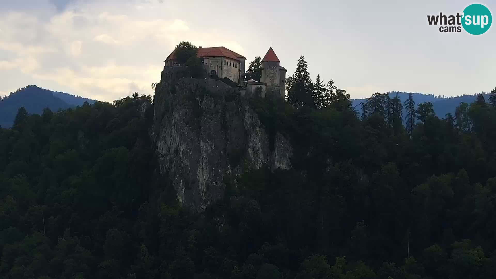 Panorama del lago Bled