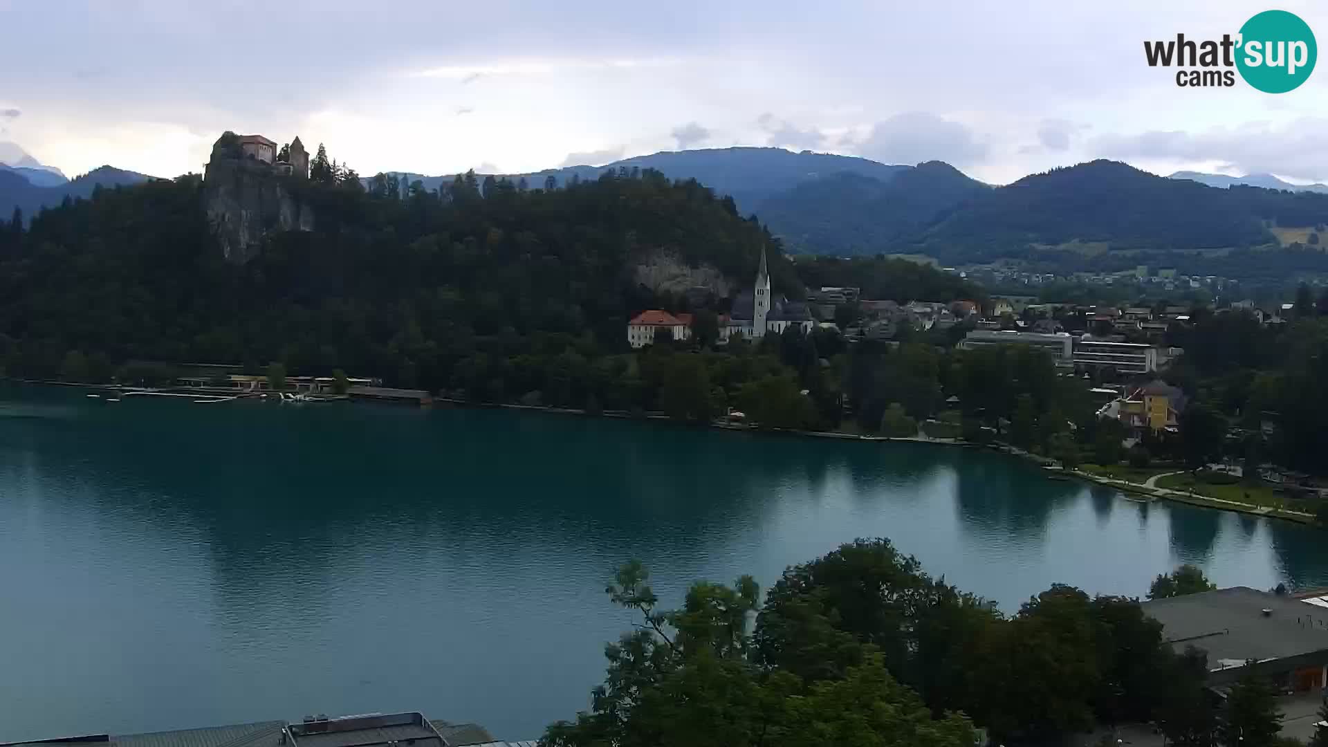 Panorama du lac de Bled