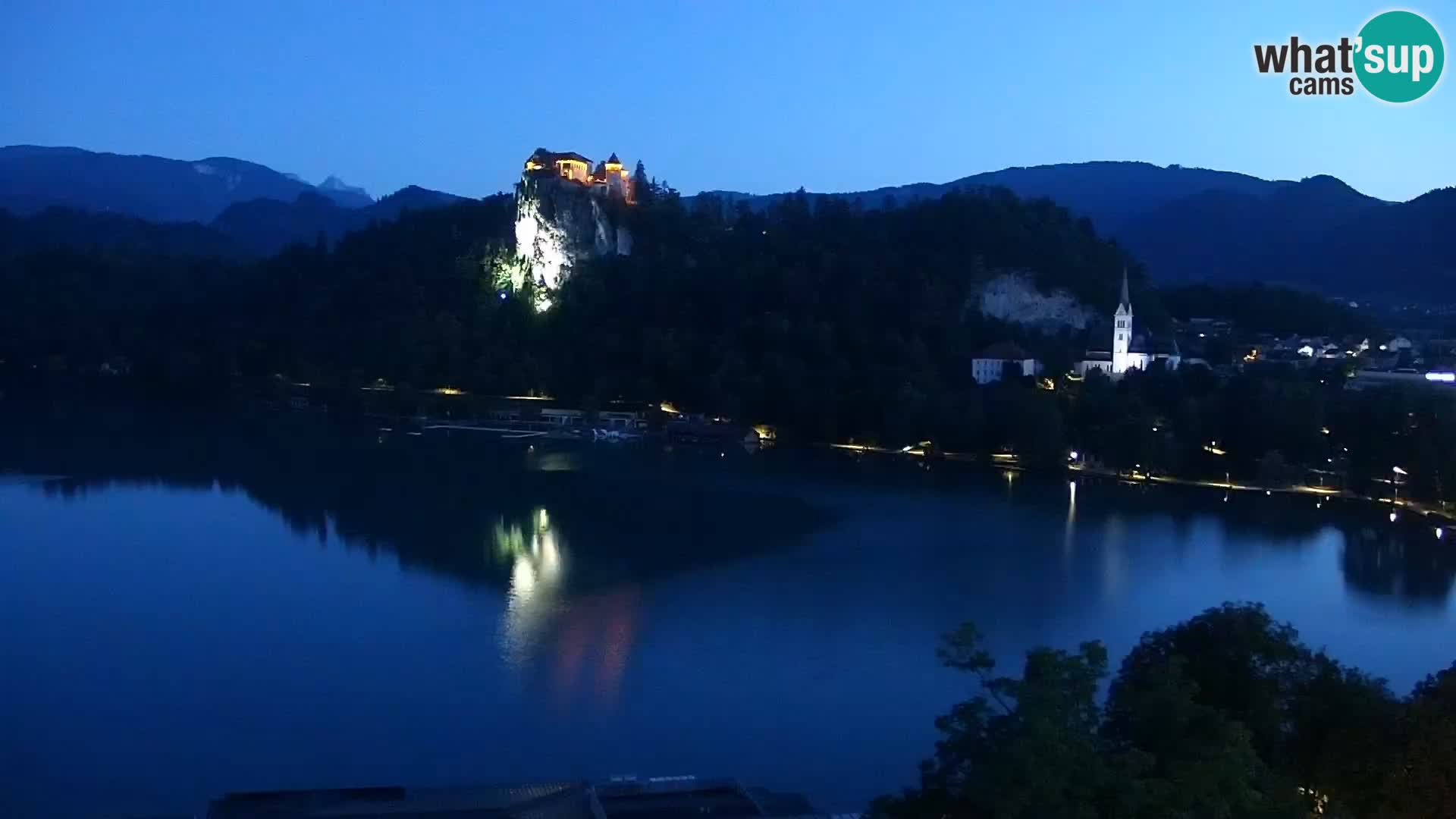 Panorama des Sees Bled