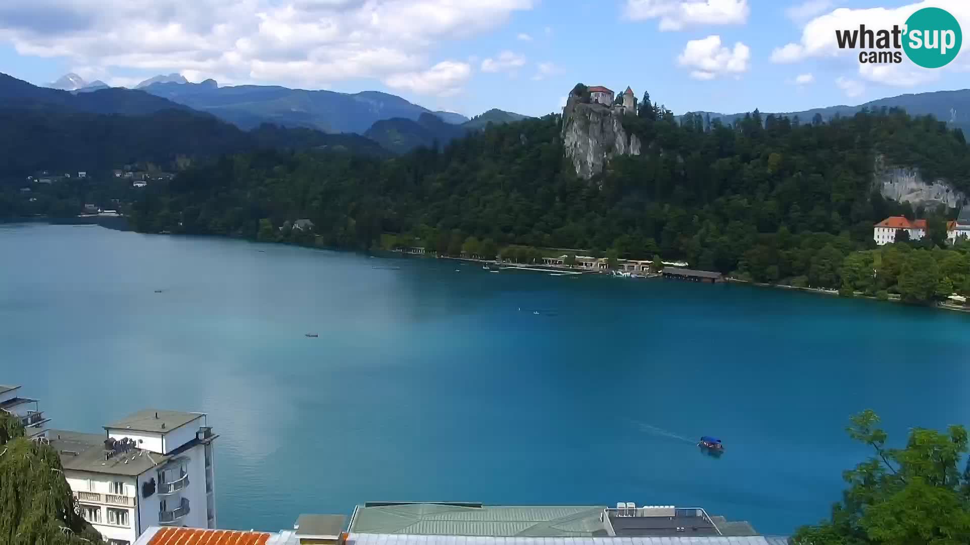 Panorama du lac de Bled