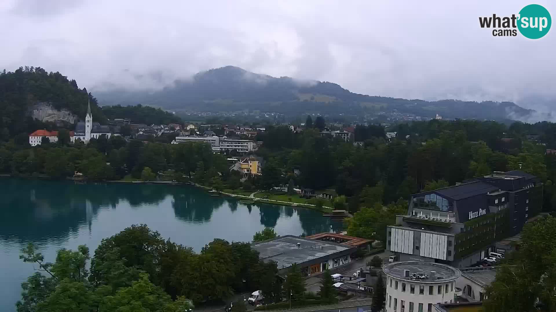 Panorama des Sees Bled