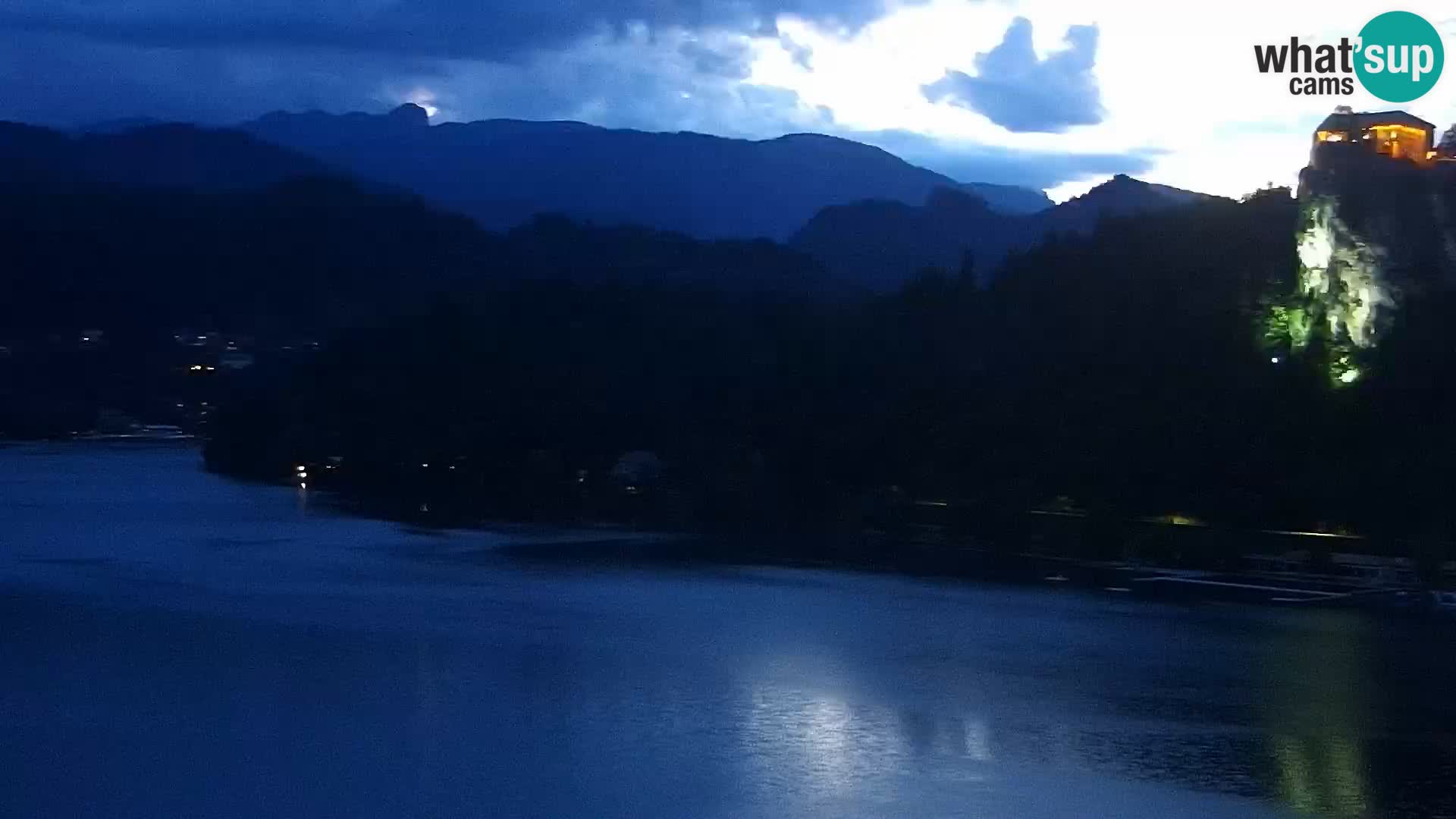 Panorama del lago Bled