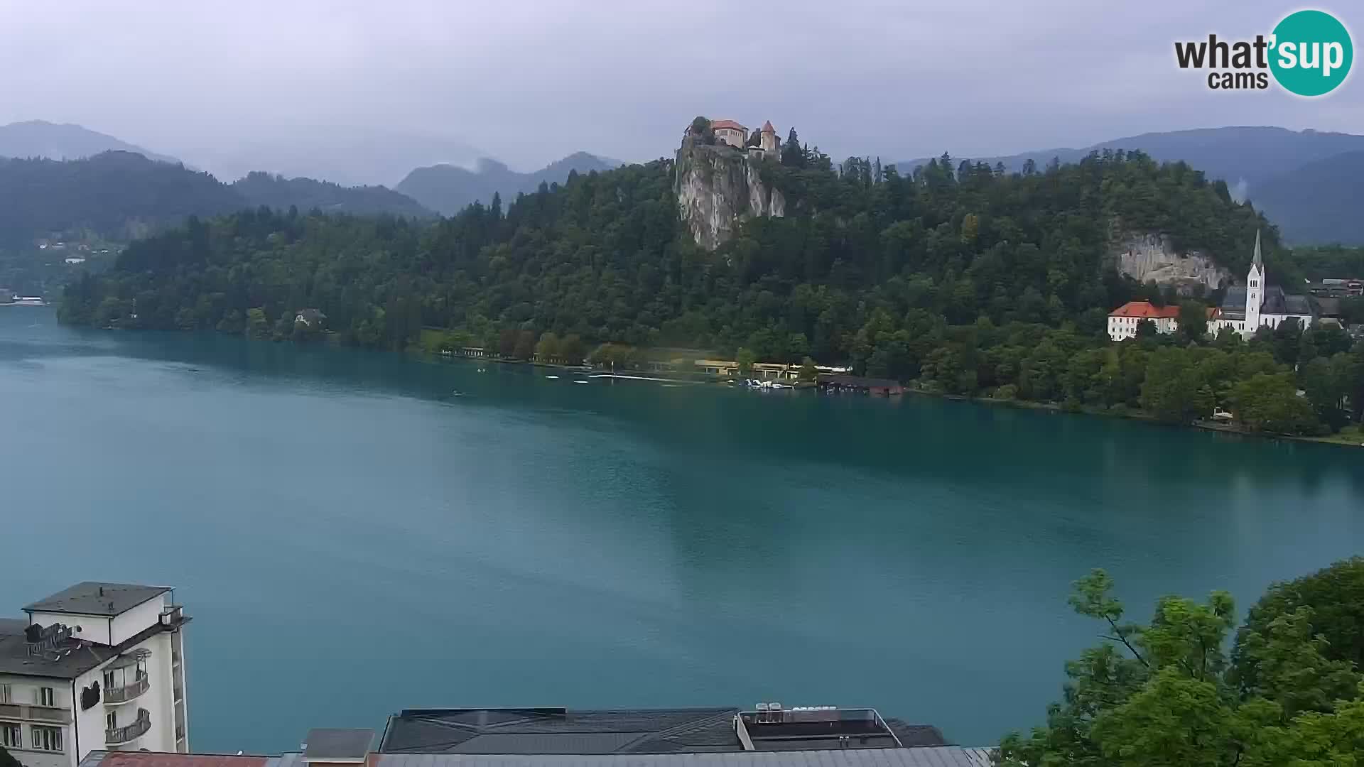 Panorama Blejskega jezera