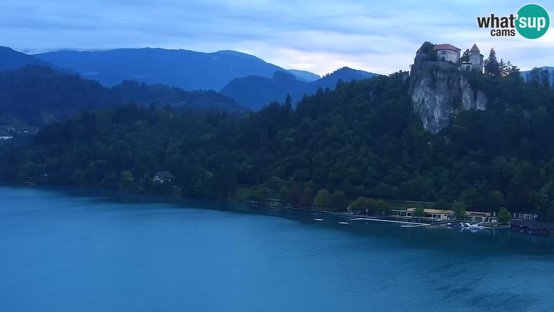 Panorama des Sees Bled